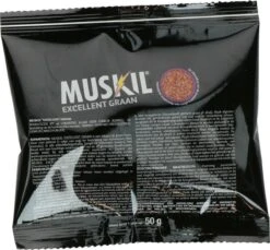 Muskil Excellent Graan Muis Sachet - Vergif Ter Bestrijding Van Muizen Binnenshuis Op Basis Van De Sterke Werkzame Stof Brodifacoum - Snel En Effectief - 50 Gram