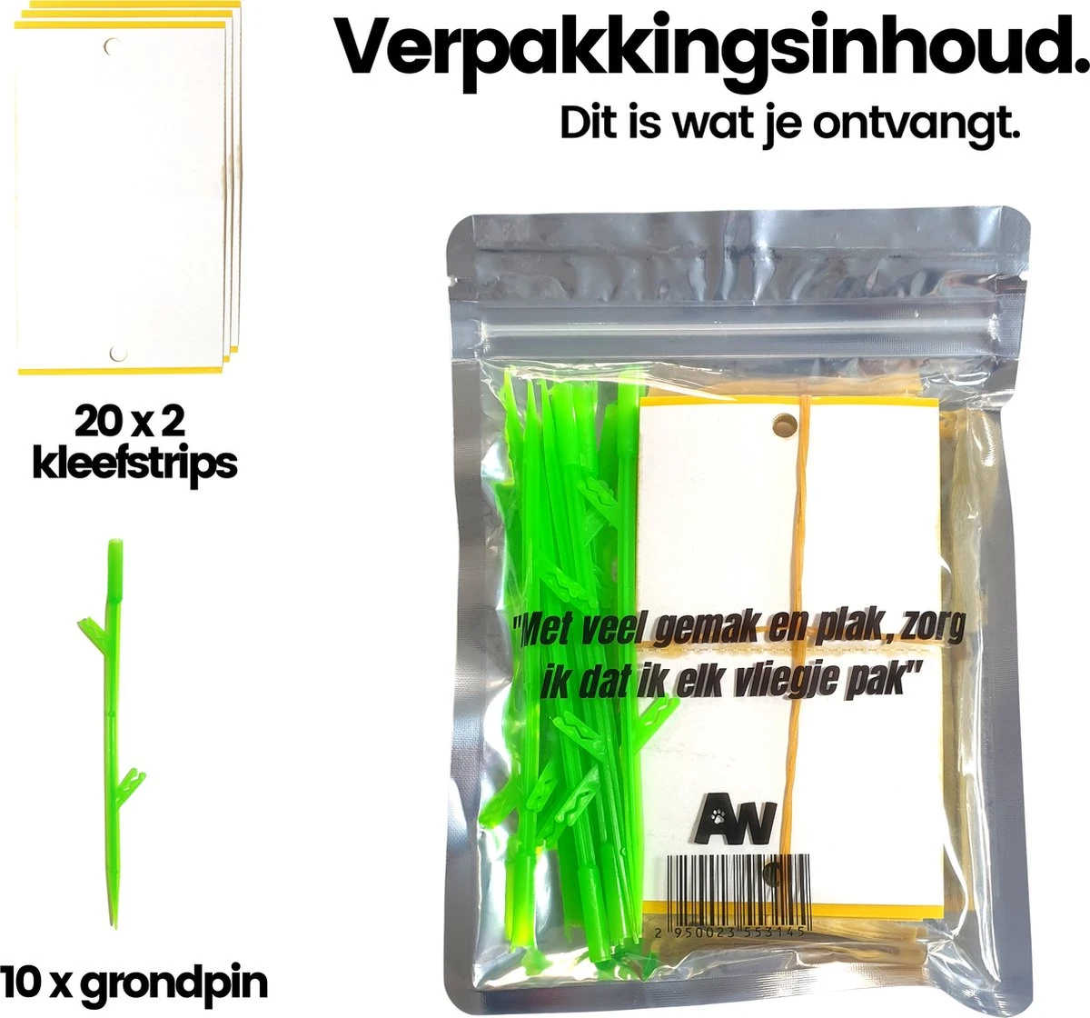 Aniway® - Fruitvliegjes Vanger - 40 Stuks (20 X 2) - Rouwvliegjes Bestrijden - Rouwvliegjes - Sterke Kleefkracht - Voor Buiten En Binnen - Afbeelding 11