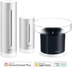 Netatmo Slim Weerstation Met Co2 Meter En Hygrometer + Regenmeter