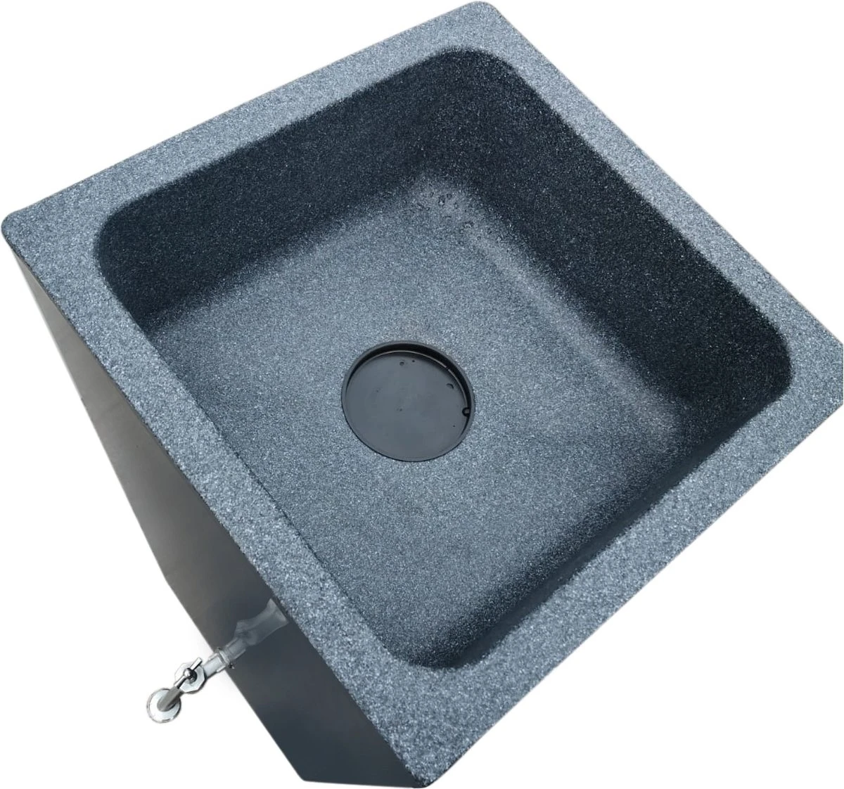 Prestige Manhattan 100L Regenton Zwart (incl. Kraantje) - Afbeelding 3