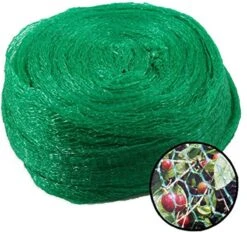 Merkloos Extra Sterk Groen Vogelnet – 5 X 4 Meter – Maaswijdte 30 Mm | Tuinnet Vogels