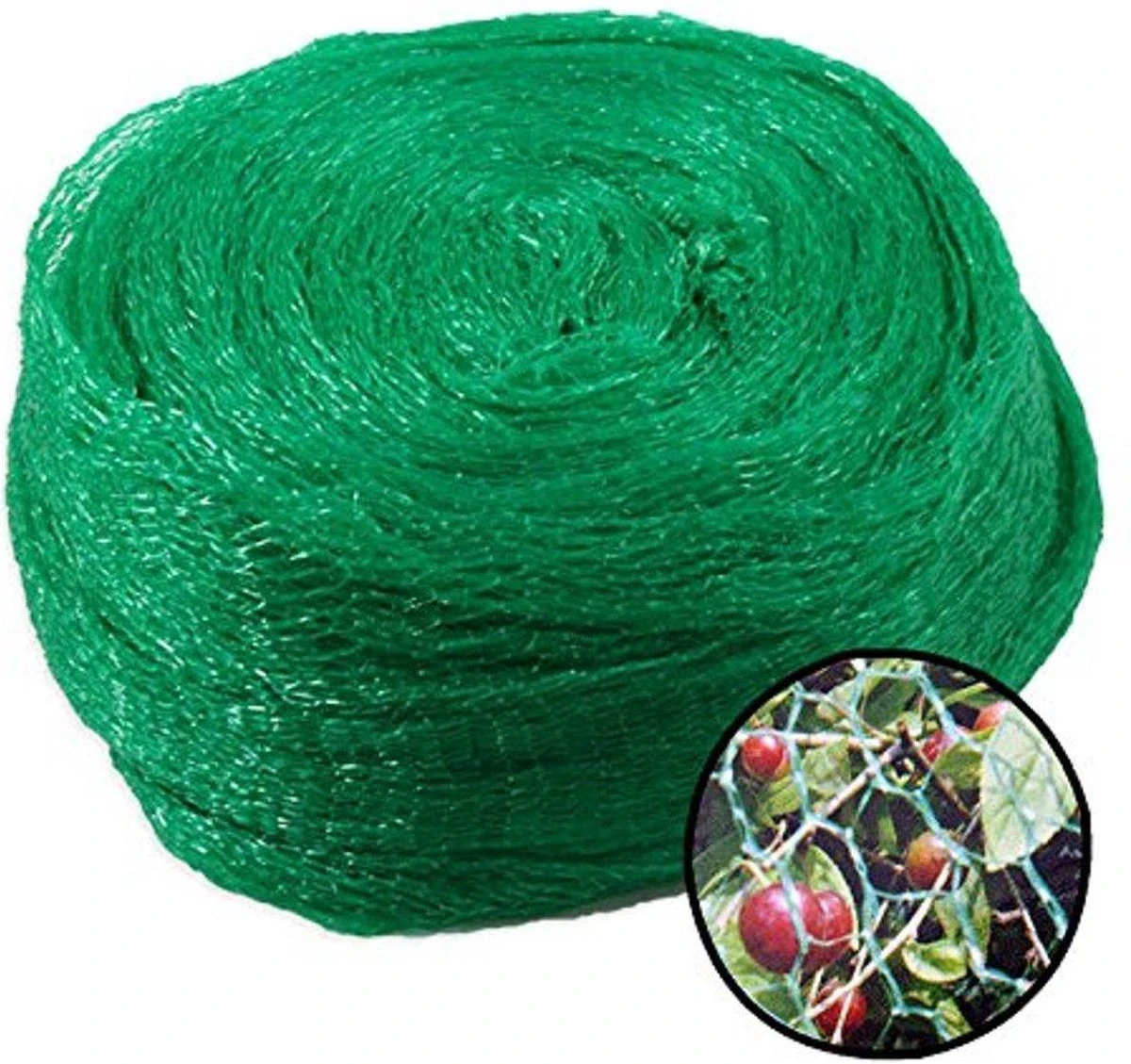 Creartix - Tuinnet Vogels - 5x4m Vogelnet - Groen - Extra Sterk - Maaswijdte 10mm - Net Tegen Vogels - Afbeelding 7