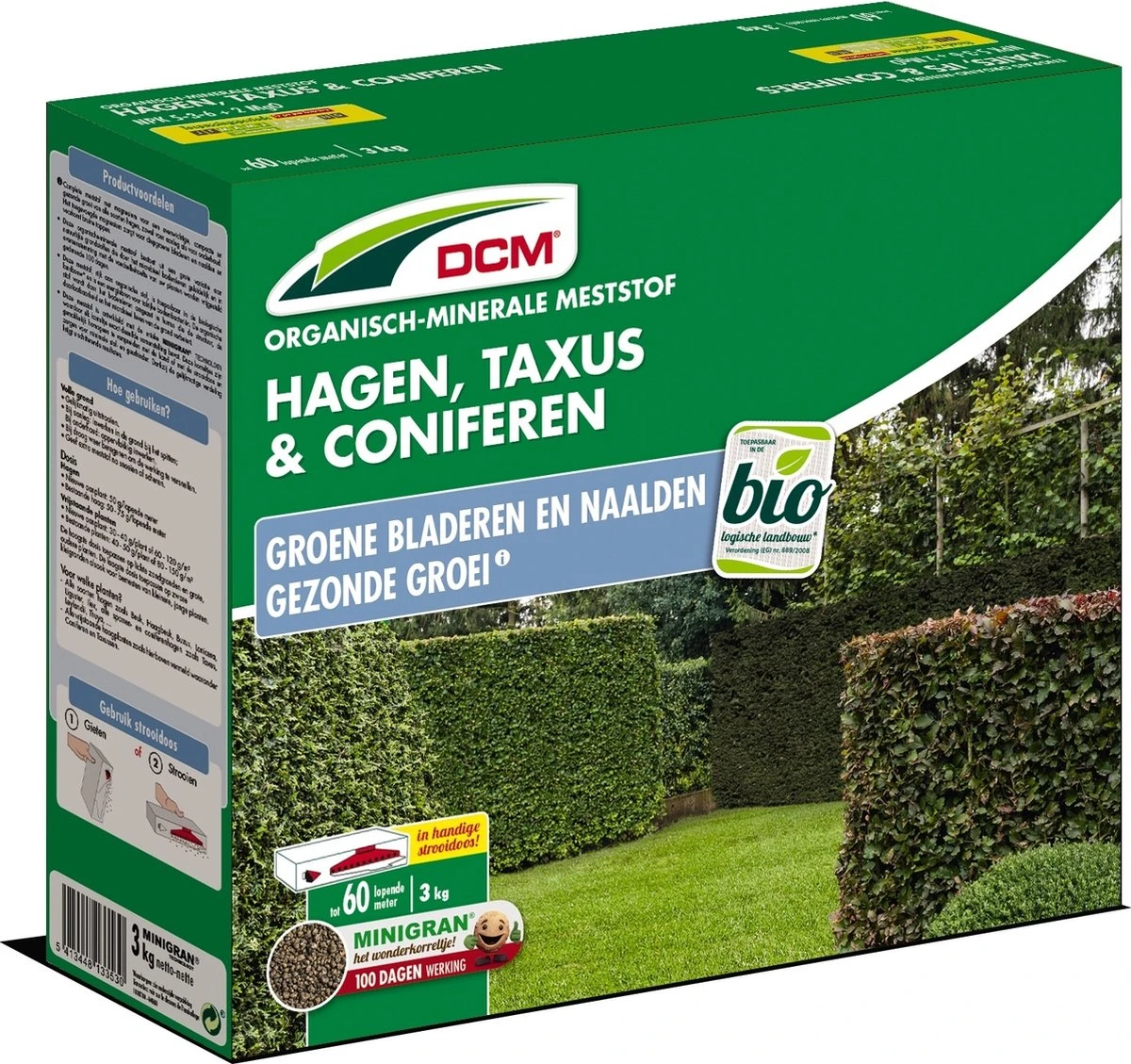 DCM Meststof Hagen, Taxus, Conifeeren (3 KG)