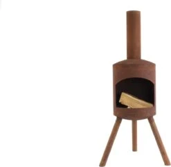 2L Home And Garden Tuinhaard Potkachel Small Roest - Industrieel Look - Kleur: Roestbruin