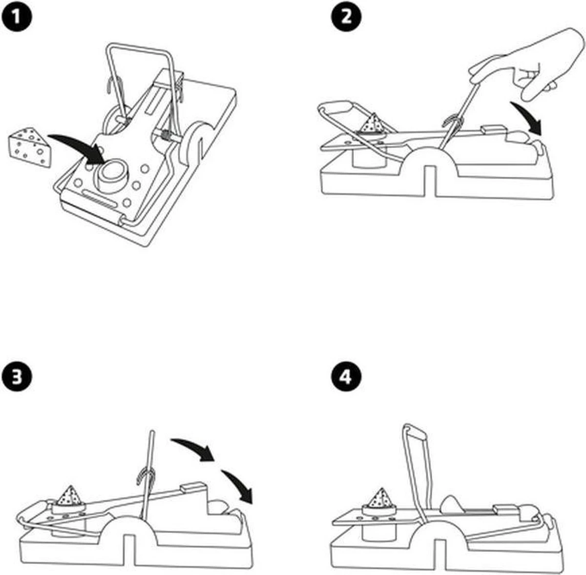 10 X Herbruikbare En Humane Muizenvallen Voor Binnen En Buiten - Muizenval - Afbeelding 2