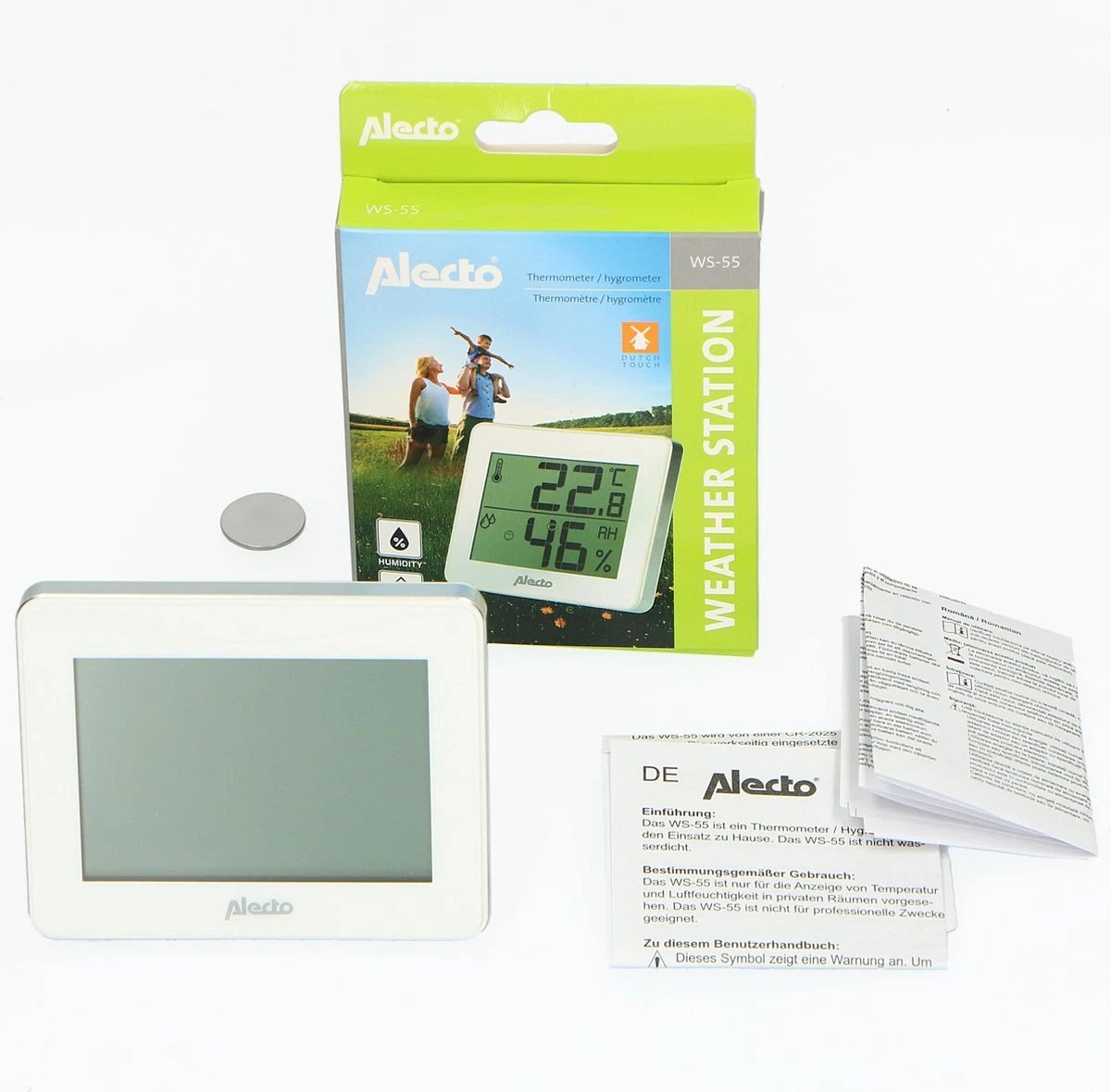 Alecto WS-55 - Thermometer & Hygrometer Voor Binnen - Wit - Afbeelding 8