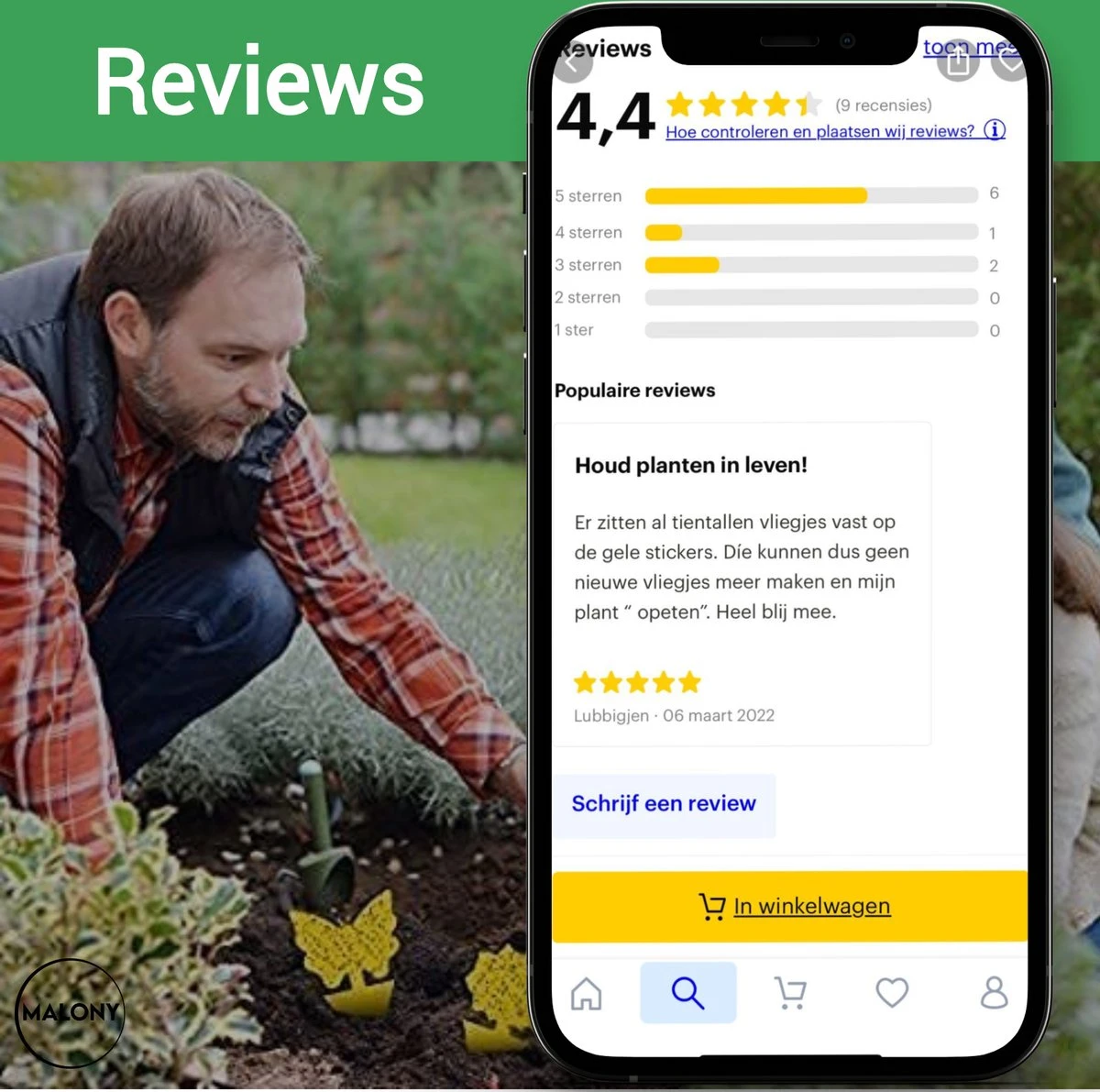 Vliegenvanger Set 24 Stuks - Fruitvliegjes Vanger - Rouwvliegjes Bestrijden - Insectenvanger - Plakstrips Dubbelzijdig - Afbeelding 2