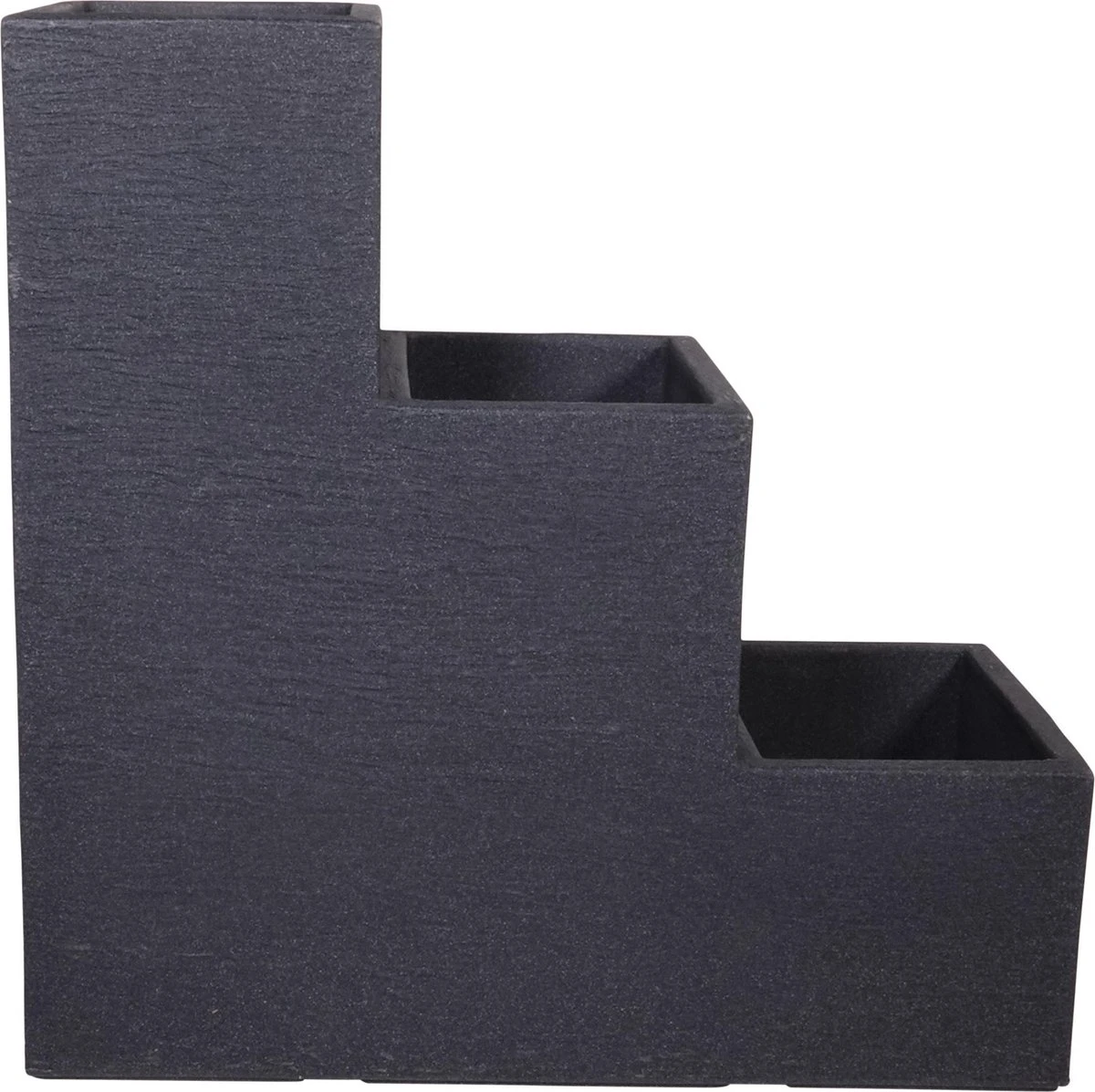4gardenz Stone Trapsgewijs Plantenbak Voor Buiten 27x60x60 Cm - Grijs - Afbeelding 9