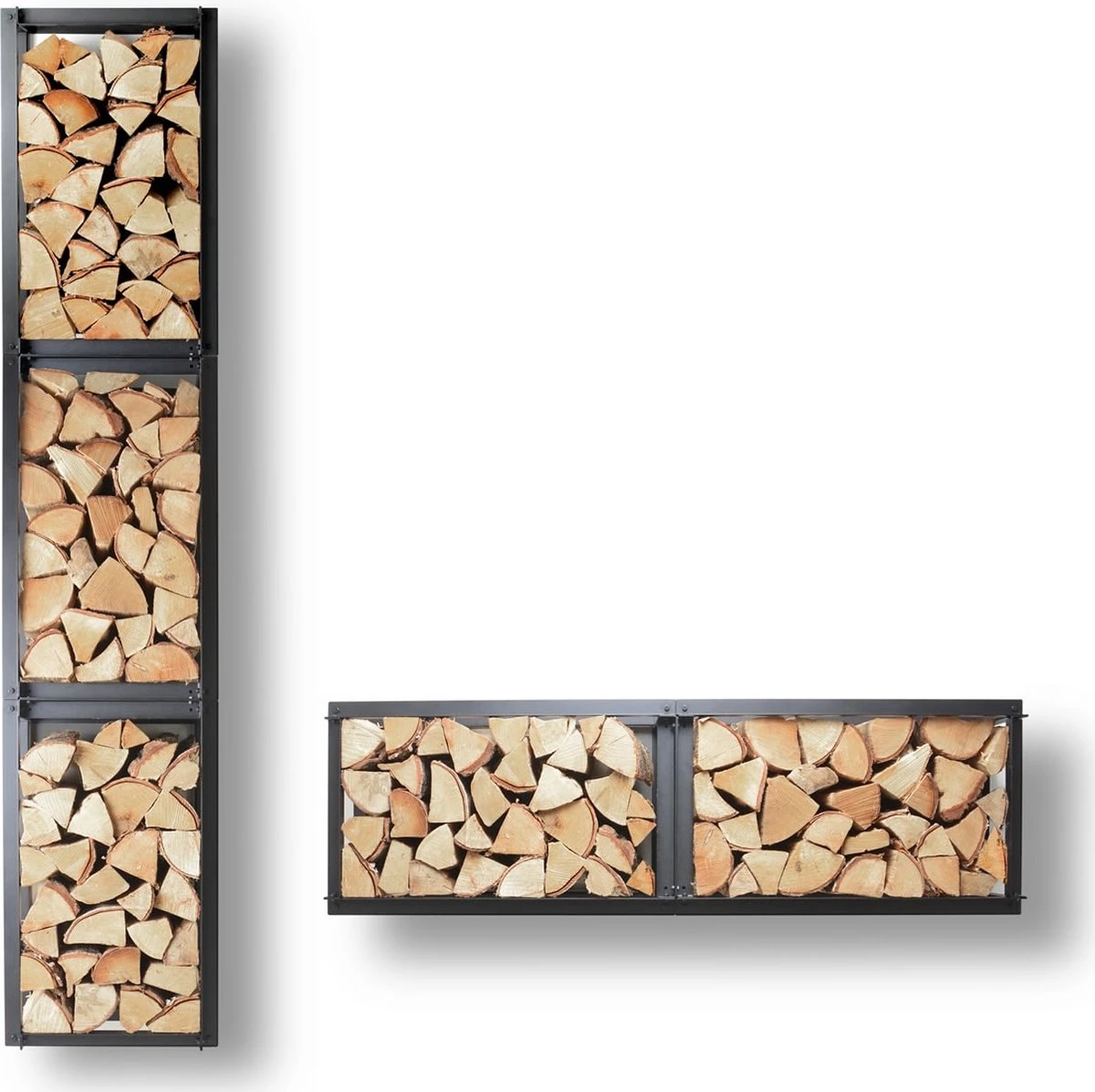 Houtopslag Woodstack Modulair Systeem Voor Haardhout - Afbeelding 14