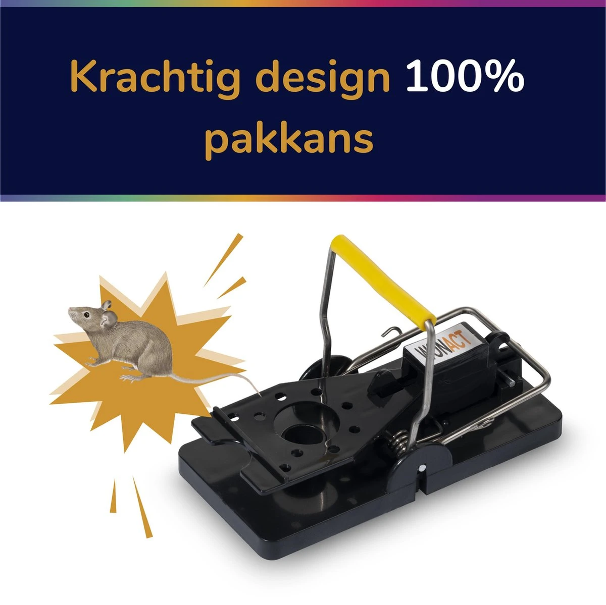Wonact Muizenval - Muizenklem - 6 Stuks - Mouse Trap - Extra Sterk - 100% Pakkans – Voor Binnen En Buiten - Inclusief E-boek - Afbeelding 4