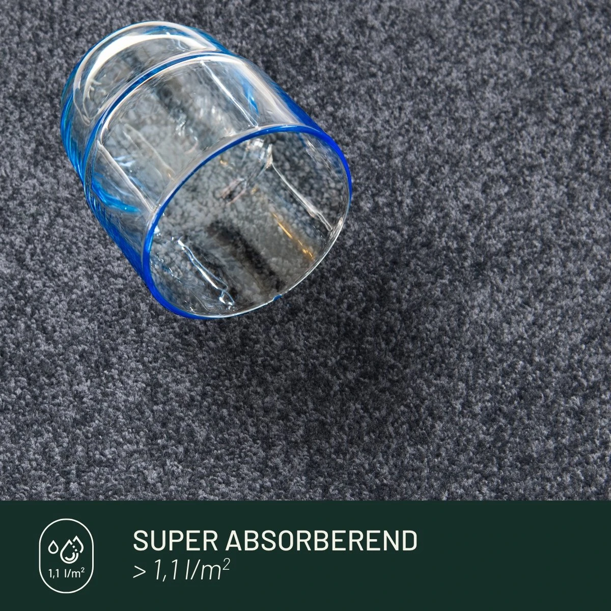 Deurmat Binnen Studio M - CLASSIC PRO - Droogloopmat Binnen 50x80 Cm - DONKERGRIJS/ANTRACIET - Schoonloopmat - Antislip Deurmat - Inloopmat - Deurmat Voor Binnen Of Buiten - Verschillende Afmetingen En Kleuren - Afbeelding 11