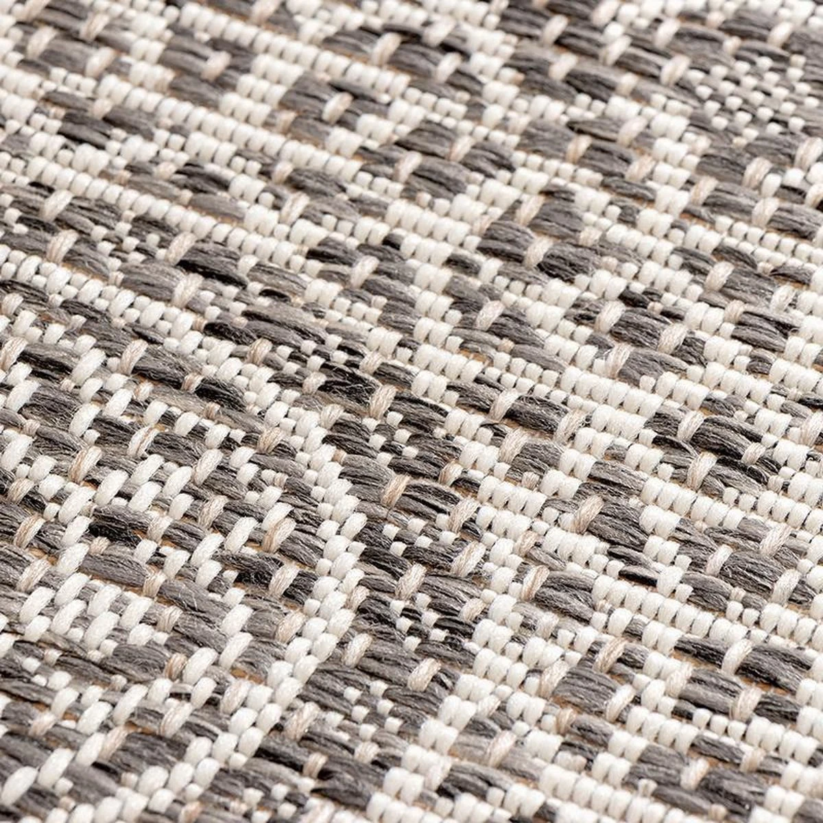 Rond Buitenkleed - Summer Azteca Grijs Ø 100cm - Afbeelding 7