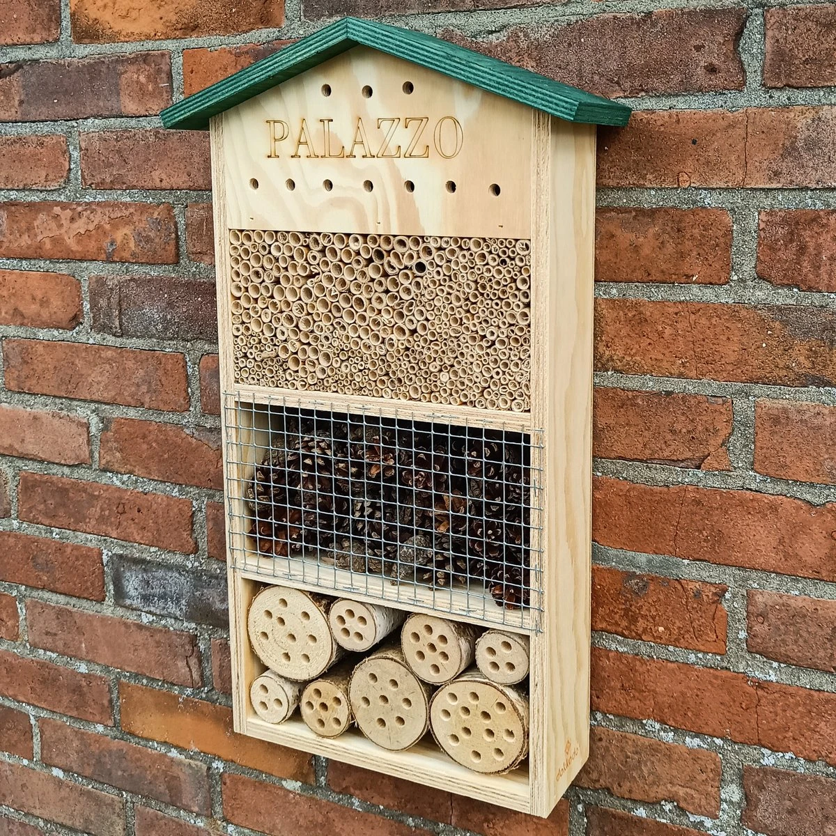 Dokkodo - Insectenhotel Palazzo - Incl. Handig Boekje - Stijlvol En Robuust Bijenhotel - Afbeelding 2