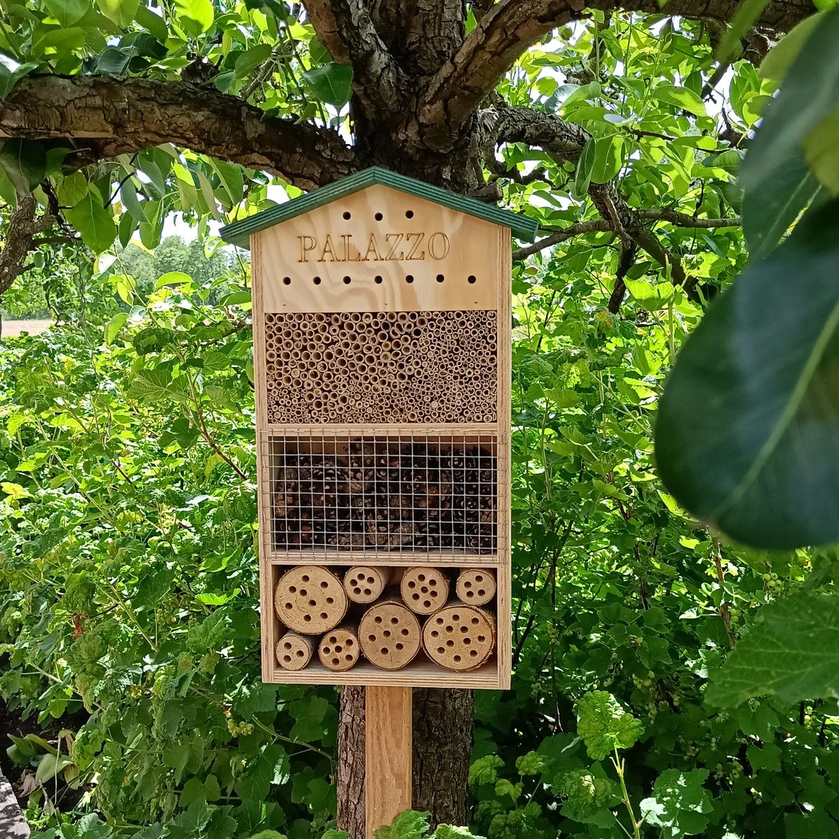Dokkodo - Insectenhotel Palazzo - Incl. Handig Boekje - Stijlvol En Robuust Bijenhotel - Afbeelding 8