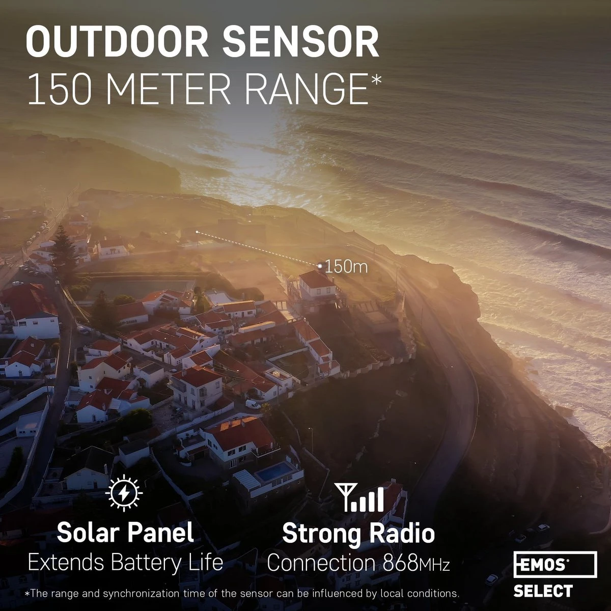EMOS Weerstation Met Wifi, Draadloos Binnen- En Buitenweersysteem Met Kleurendisplay, Bewaakt Tijd & Datum, Temperatuur, Luchtvochtigheid, Luchtdruk, Comfort & Hitte-index, 12-24 Uursvoorspelling - Afbeelding 6