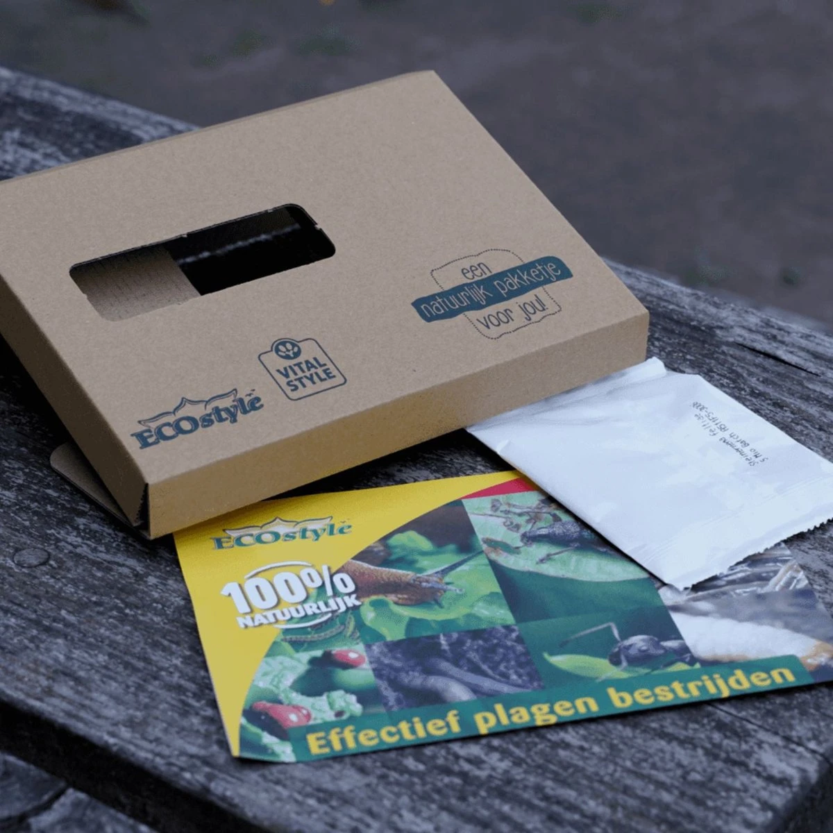 ECOstyle Aaltjes Tegen Larven Trips - Bestrijdingsmiddel Insecten - Natuurlijk & Biologisch - Tegen Bladschade - Vanaf 10 °C Omgevingstemperatuur - Werken 24 Uur Per Dag - Voor 25 Kamerplanten - Afbeelding 3