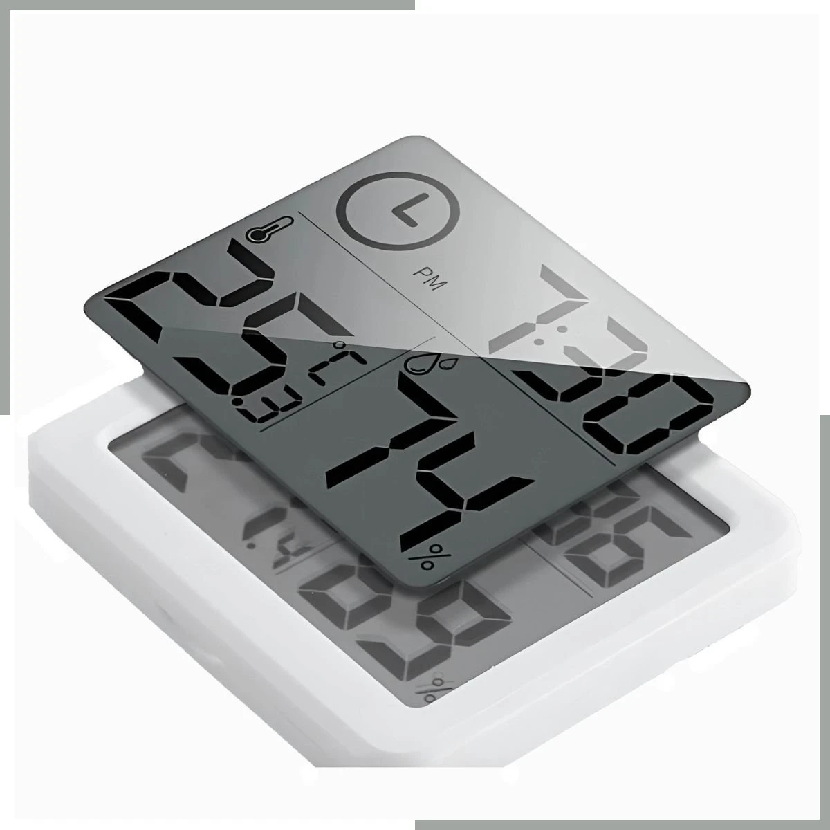 Hygrometer - Luchtvochtigheidsmeter - Temperatuurmeter Binnen - SEVEND® - Afbeelding 3