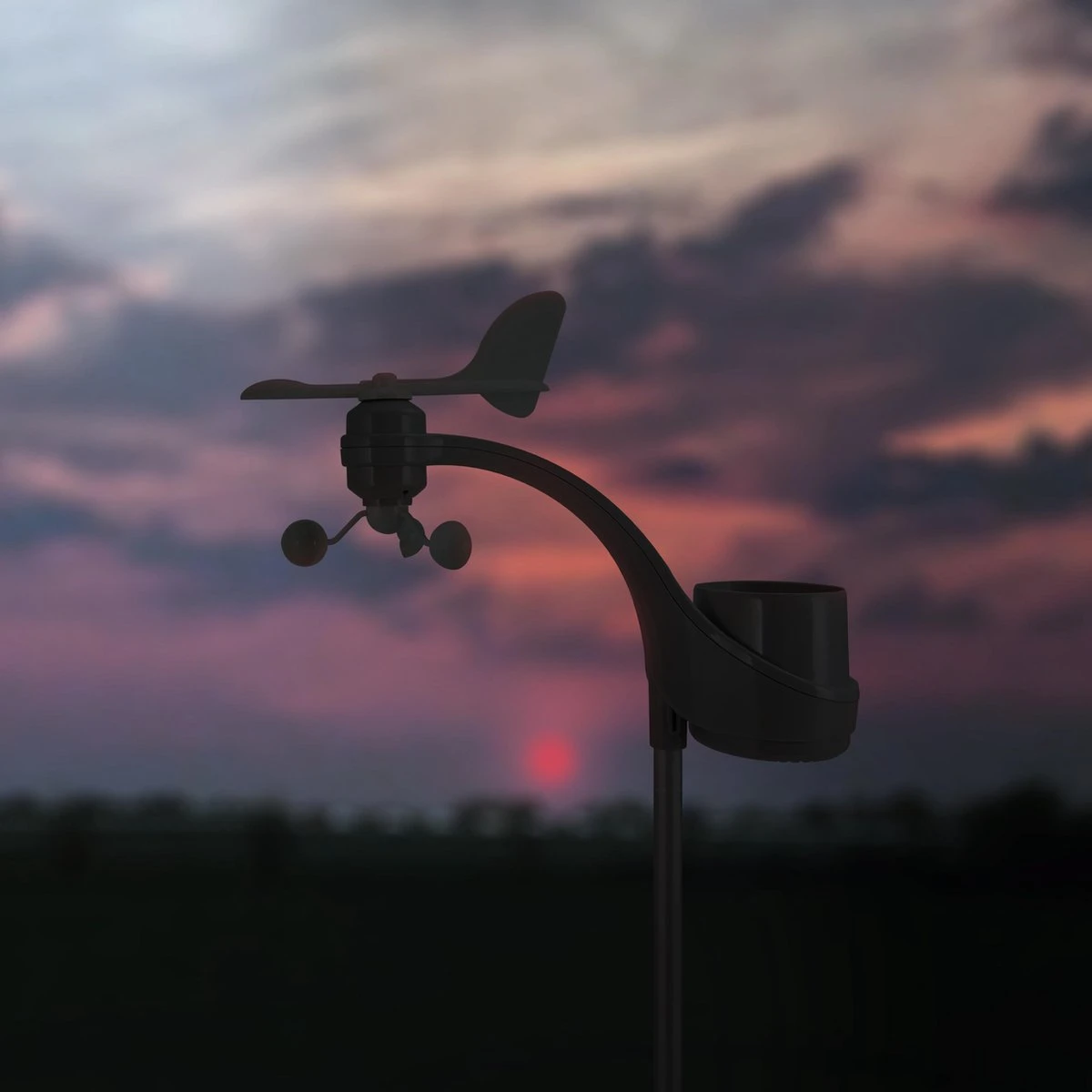 Alecto WS-3300 - Professioneel Weerstation Met Draadloze Buitensensor - 6-in-1 - Afbeelding 5