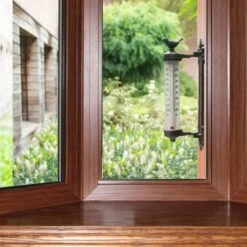 Esschert Design Muurthermometer Gietijzer Bruin BR20