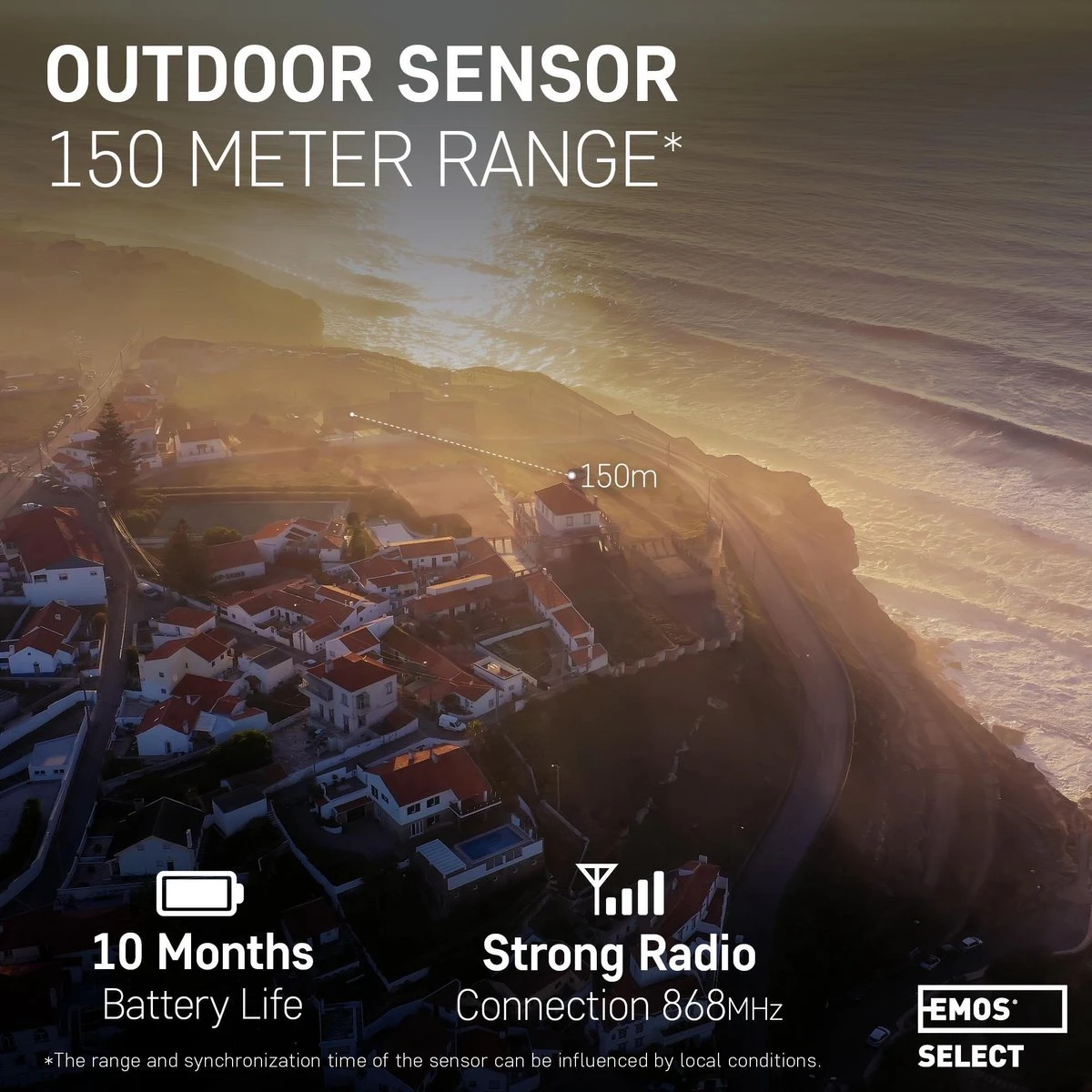 EMOS Weerstation Met Wind En Regenmeter, Draadloos Binnen- En Buitenweersysteem Met Kleurendisplay, Bewaakt Temperatuur, Luchtdruk, Luchtvochtigheid, Comfort & Hitte-index, 12-24 Uursvoorspelling - Afbeelding 5