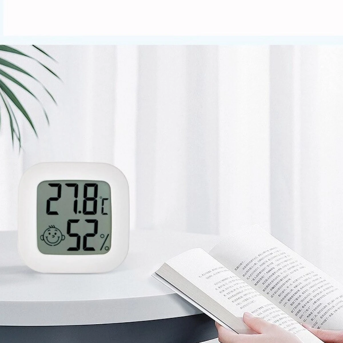 Merkloos Kamerthermometer INCL Batterij En Plakstrip - Afbeelding 3