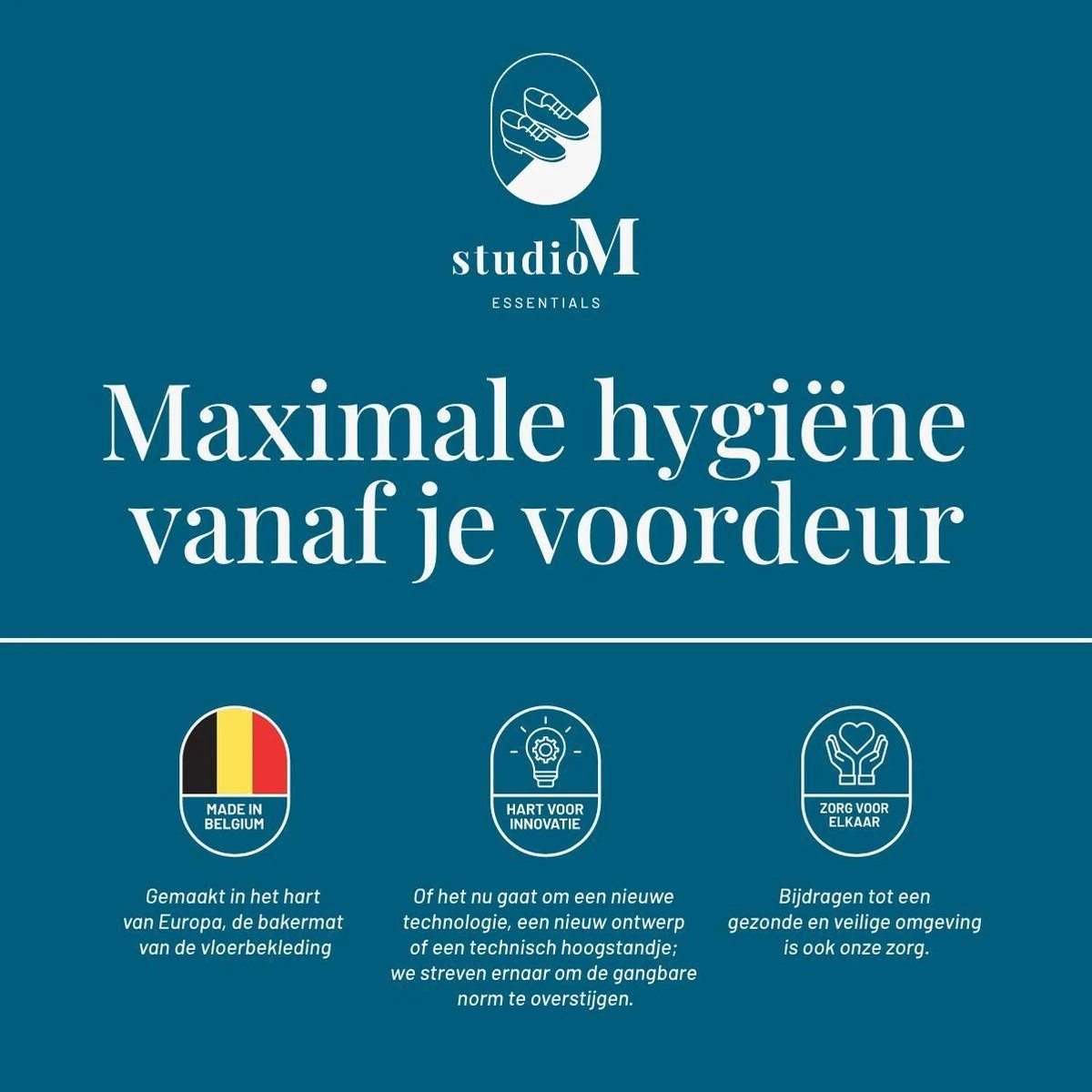 Virusreducerende Keukenmat/Keukenloper Studio M - HYGIENE PRO - Keukentapijt - 60X180 Cm - Zwart - Loper Tapijt - Loper Gang - Loper Vloerkleed - Verschillende Afmetingen - Afbeelding 4