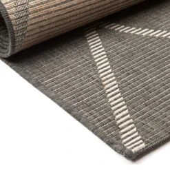 Buitenkleed -VTwonen- Grijs-wit-polypropyleen-tuin-buiten-sfeer-lifestyle