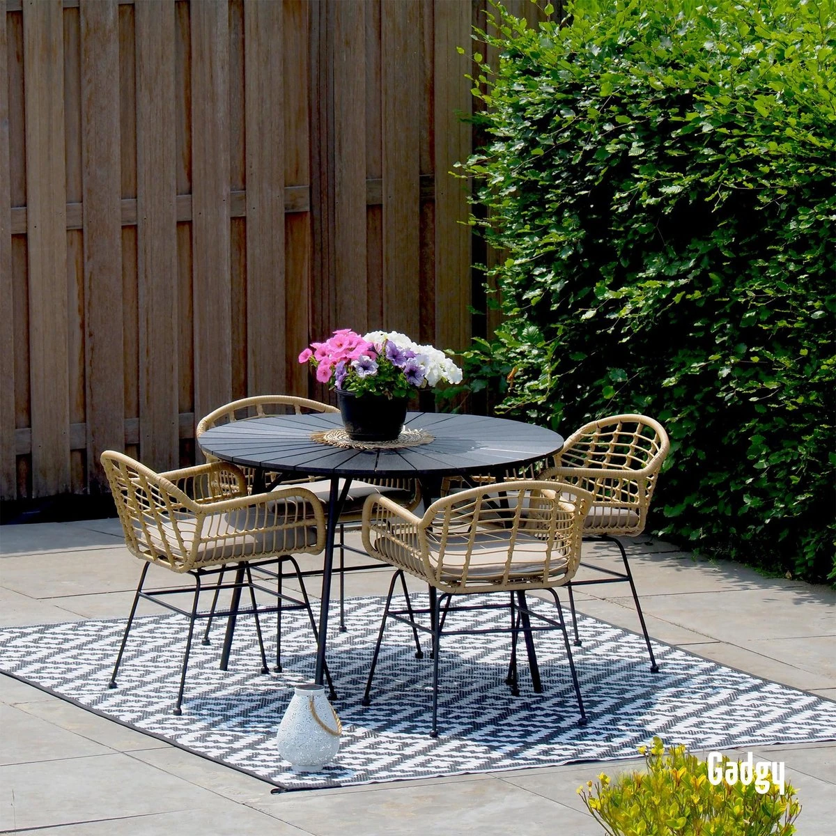 Gadgy Buitenkleed Vloerkleed - 270x200 Cm - Campingkleed - Picknickkleed - Tuintapijt - Buitentapijt - Afbeelding 6