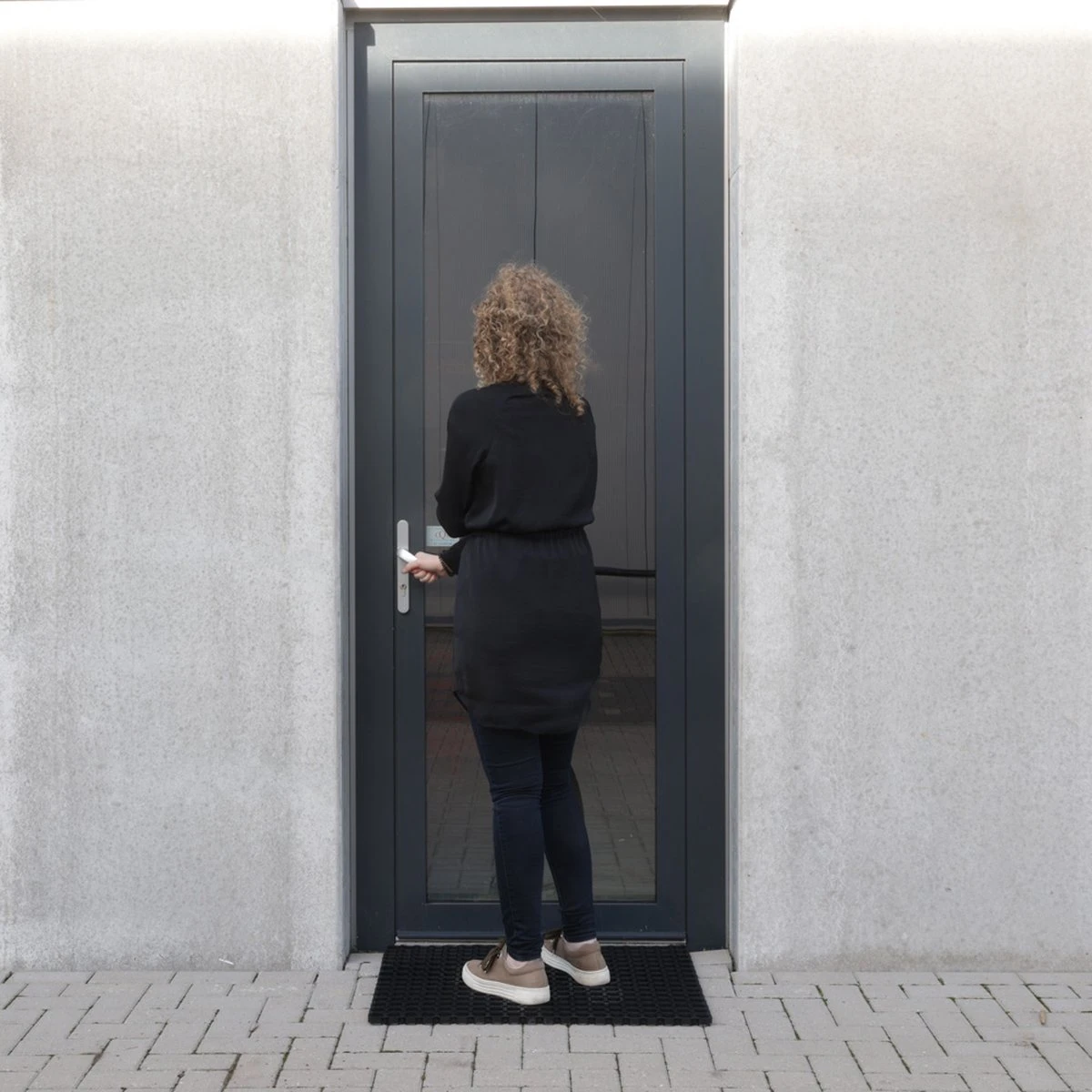 Rubber Ringmat 80 X 120 Cm - Deurmat Voor Binnen En Buiten - Afbeelding 6