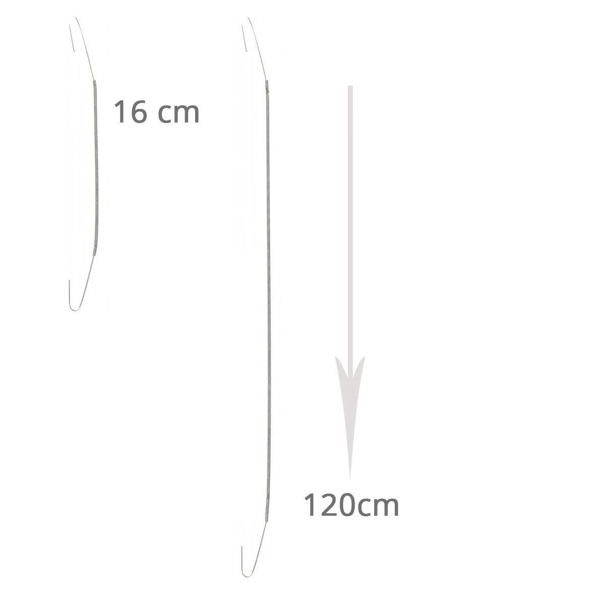 Merkloos Nylon Lampionnen - Wit - 10 Stuks - Incl. Led Met Afstandbediening - Incl. Handige Ophanghaakjes - Afbeelding 4