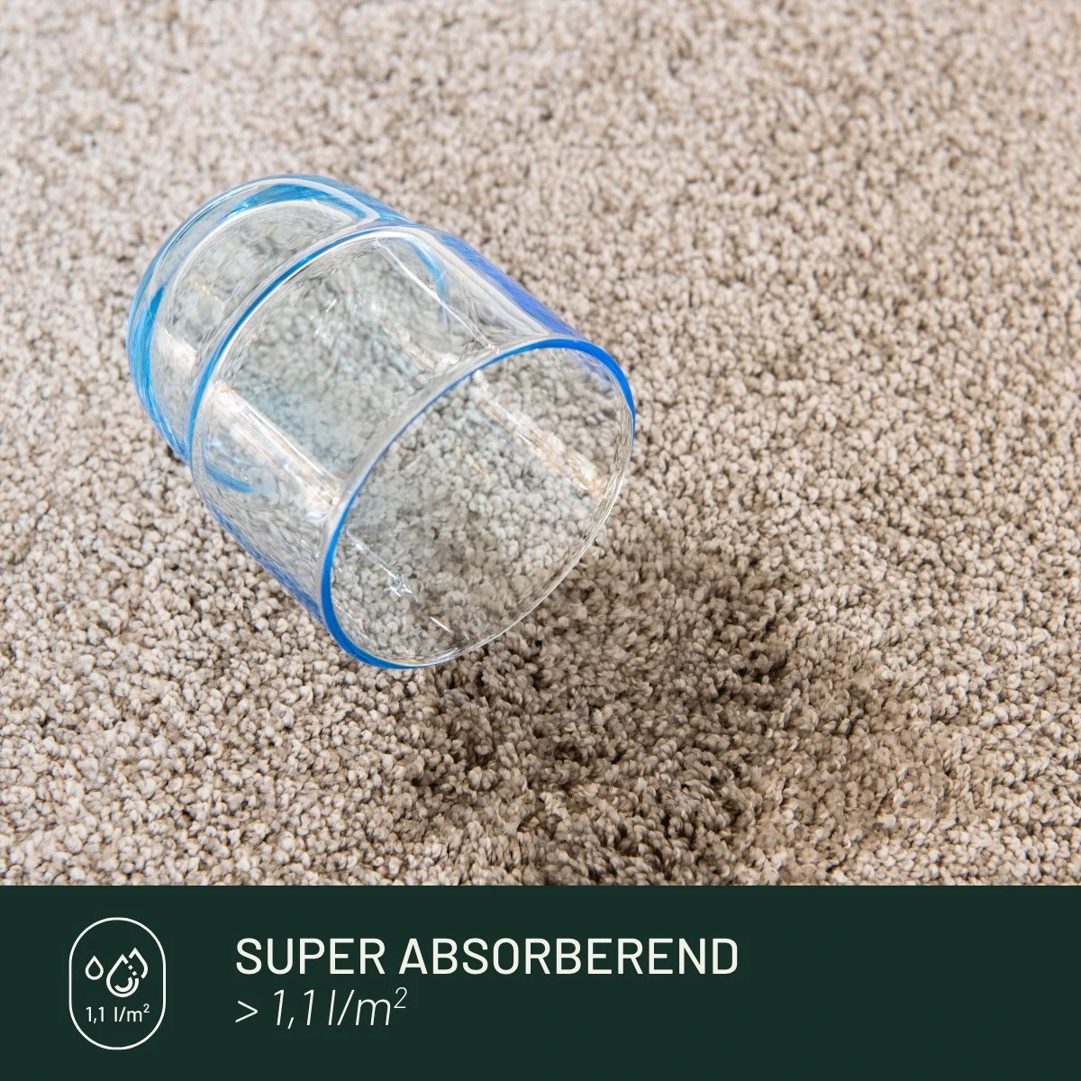 Deurmat Studio M - OPTICLEAN - Droogloopmat Binnen - 60X80 Cm - Beige - Verschillende Afmetingen En Kleuren - Afbeelding 2