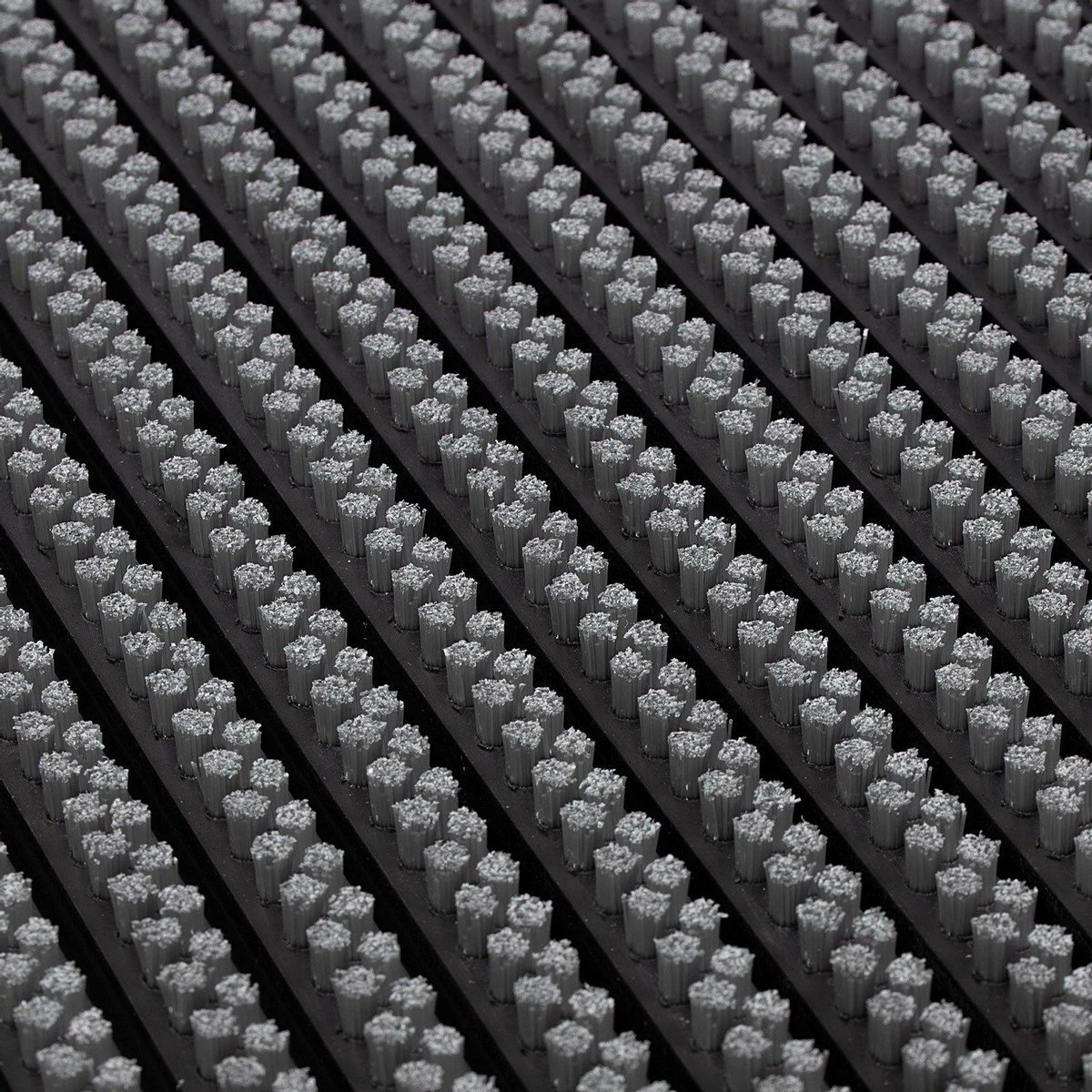 HAMAT Outline Deurmat - Borstelmat - 80x50 Cm - Voor Buiten - D-Grijs - Afbeelding 3