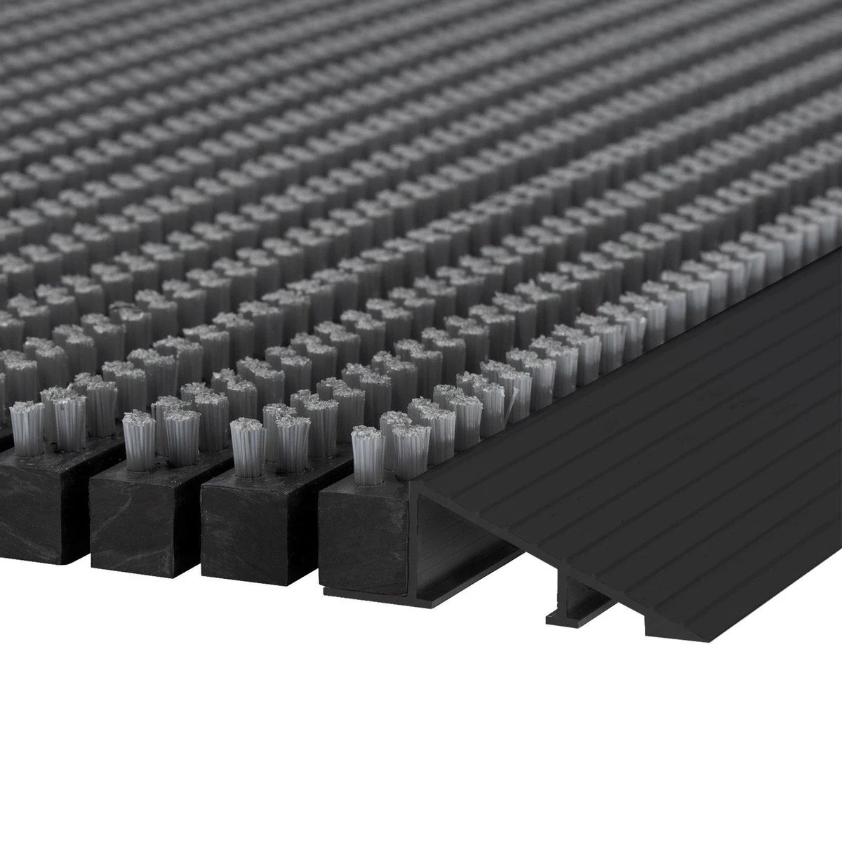 HAMAT Outline Deurmat - Borstelmat - 80x50 Cm - Voor Buiten - D-Grijs - Afbeelding 7