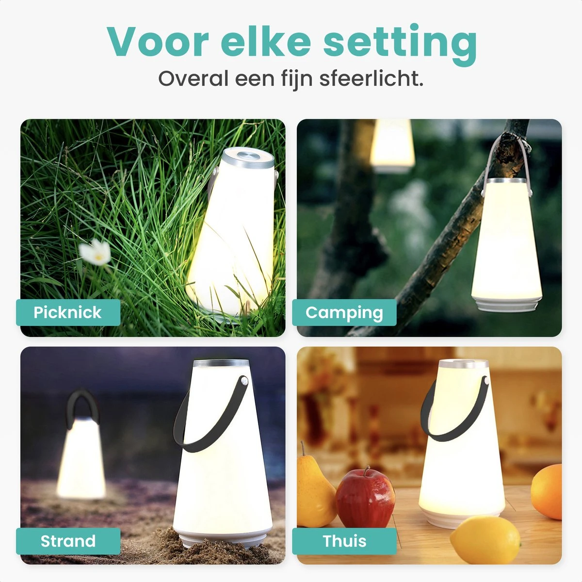 Eagle Tafellamp Voor Buiten En Binnen – Oplaadbare Buitenlamp – Geschikt Voor Huis, Tuin En Camping - Afbeelding 5