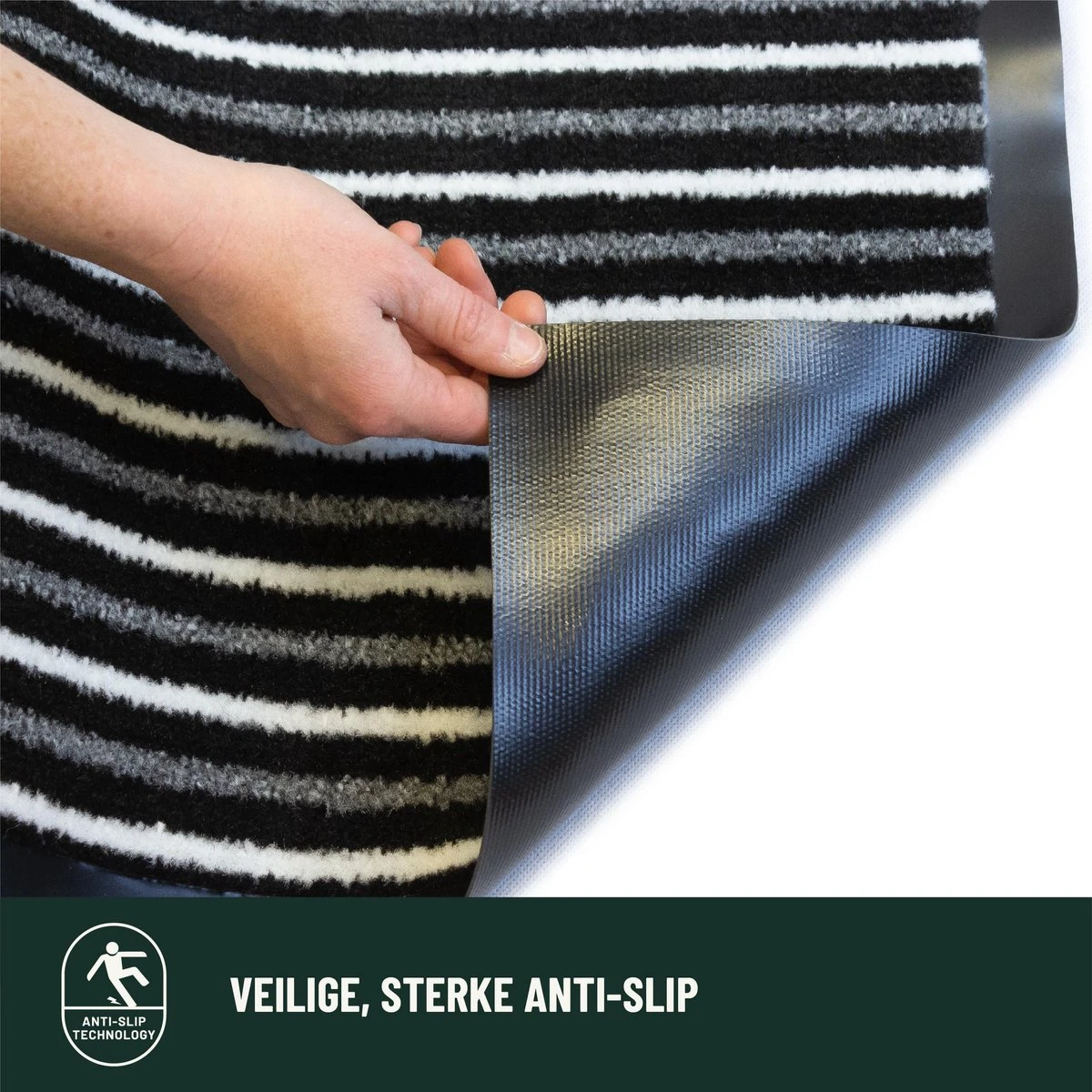 Deurmat Binnen Studio M - NEON - Droogloopmat Binnen 60X80 Cm - Schoonloopmat - Antislip Deurmat - Deurtapijt- Kwalitatieve Binnenmat - Inloopmat - Deurmatten Voor Binnen - Deurmat Voordeur - Matten - Verschillende Afmetingen - Afbeelding 3