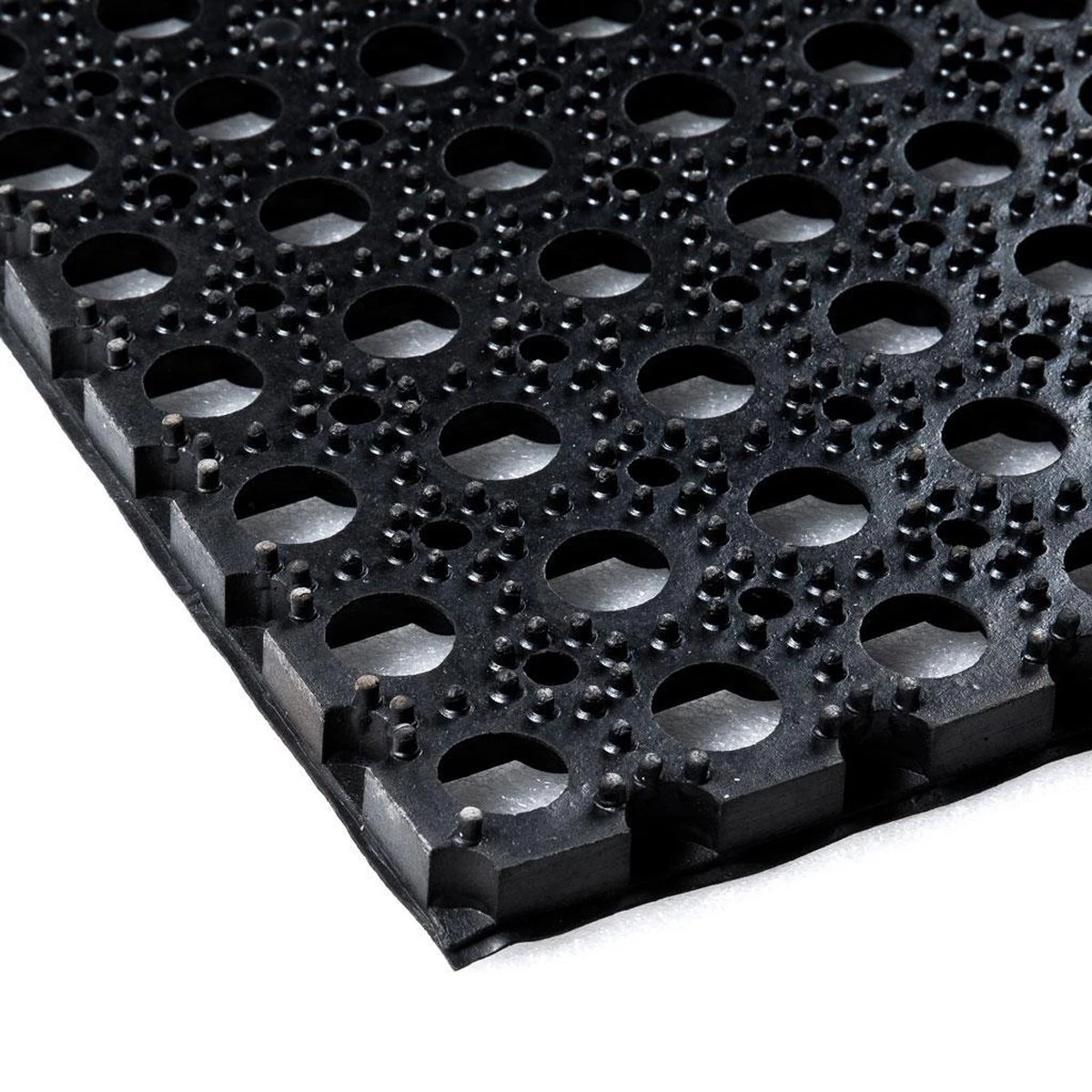 Rubber Ringmat 50 X 80 Cm - Deurmat Voor Binnen En Buiten - Afbeelding 2