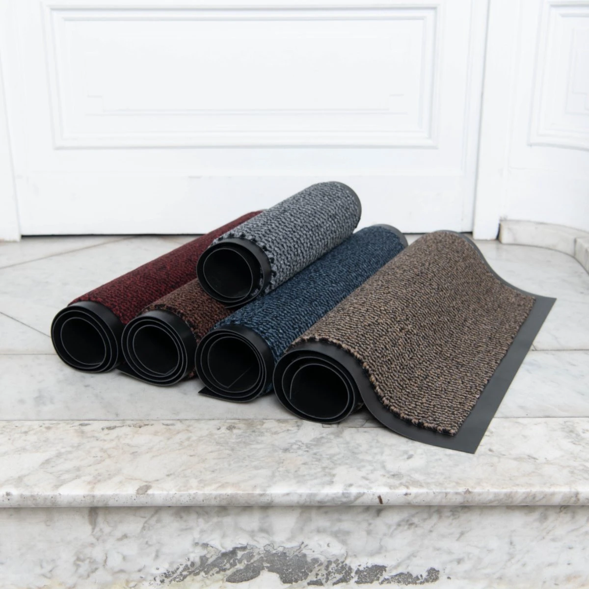 Deurmat Binnen Studio M - CLASSIC - Droogloopmat Binnen 80x120 Cm - GRIJS - Schoonloopmat - Antislip Deurmat - Inloopmat - Deurmat Voor Binnen Of Buiten - Verschillende Afmetingen En Kleuren - Afbeelding 5