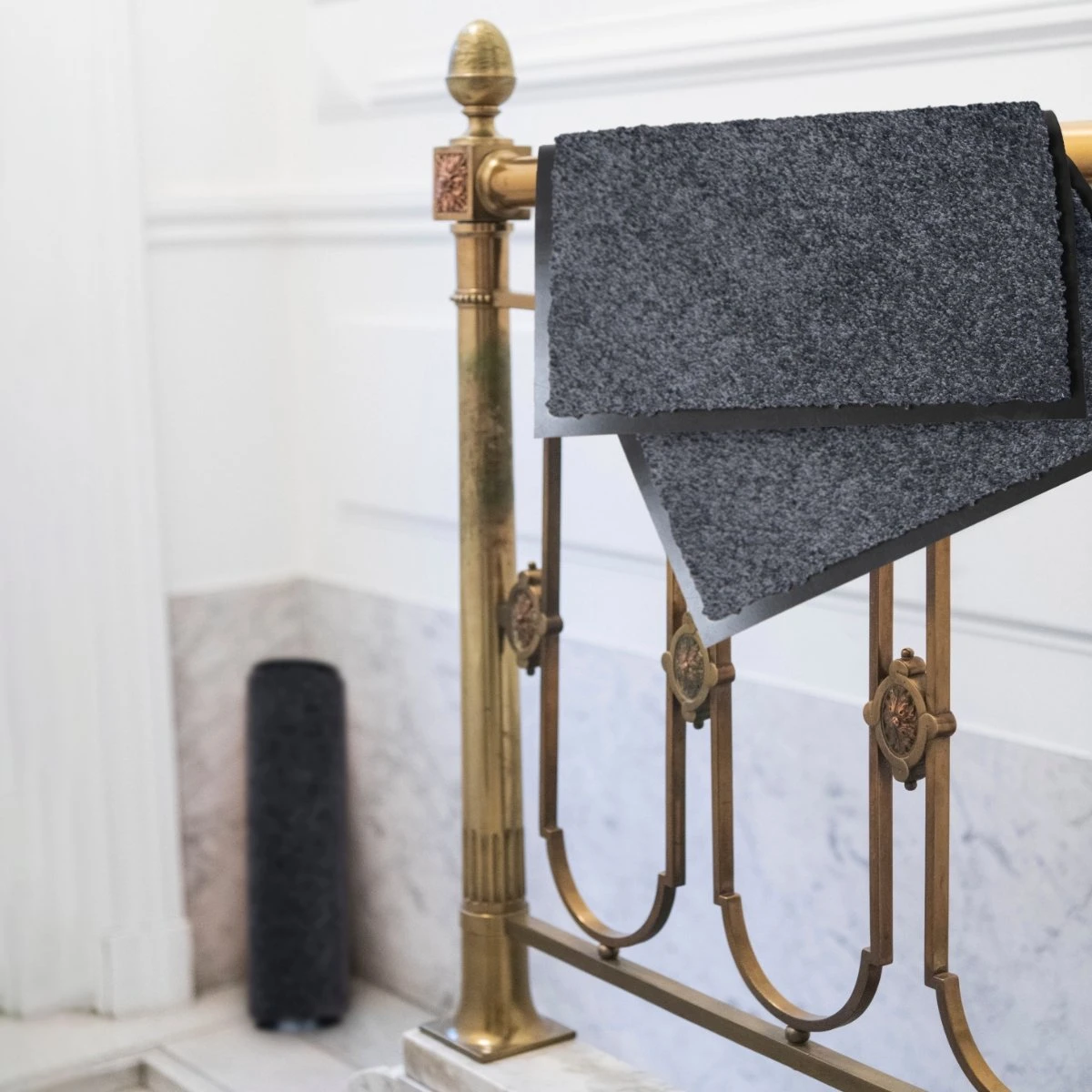 Deurmatten Set 2 Stuks Studio M - CLASSIC PRO - Deurmat Binnen 60x80 Cm - DONKERGRIJS/ANTRACIET - Schoonloopmat - Antislip Deurmat - Droogloopmat Binnen - Afbeelding 4