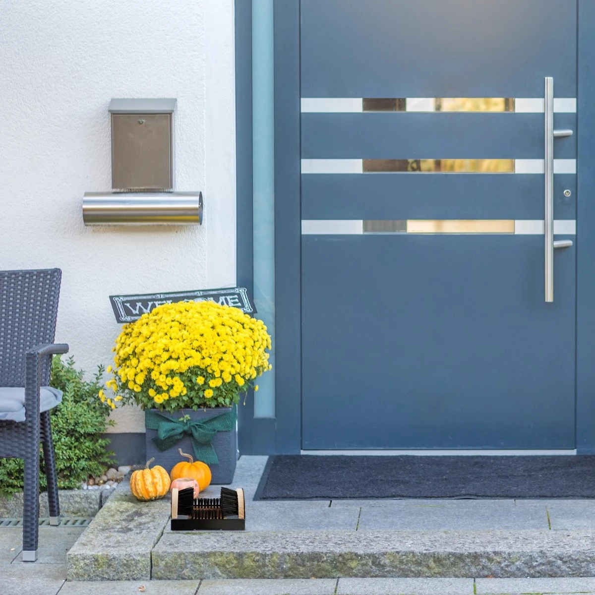 Relaxdays Voetveger - Borstelmat Voor Schoenen - Schoenen Schoonmaken - Voetenveger - Afbeelding 2
