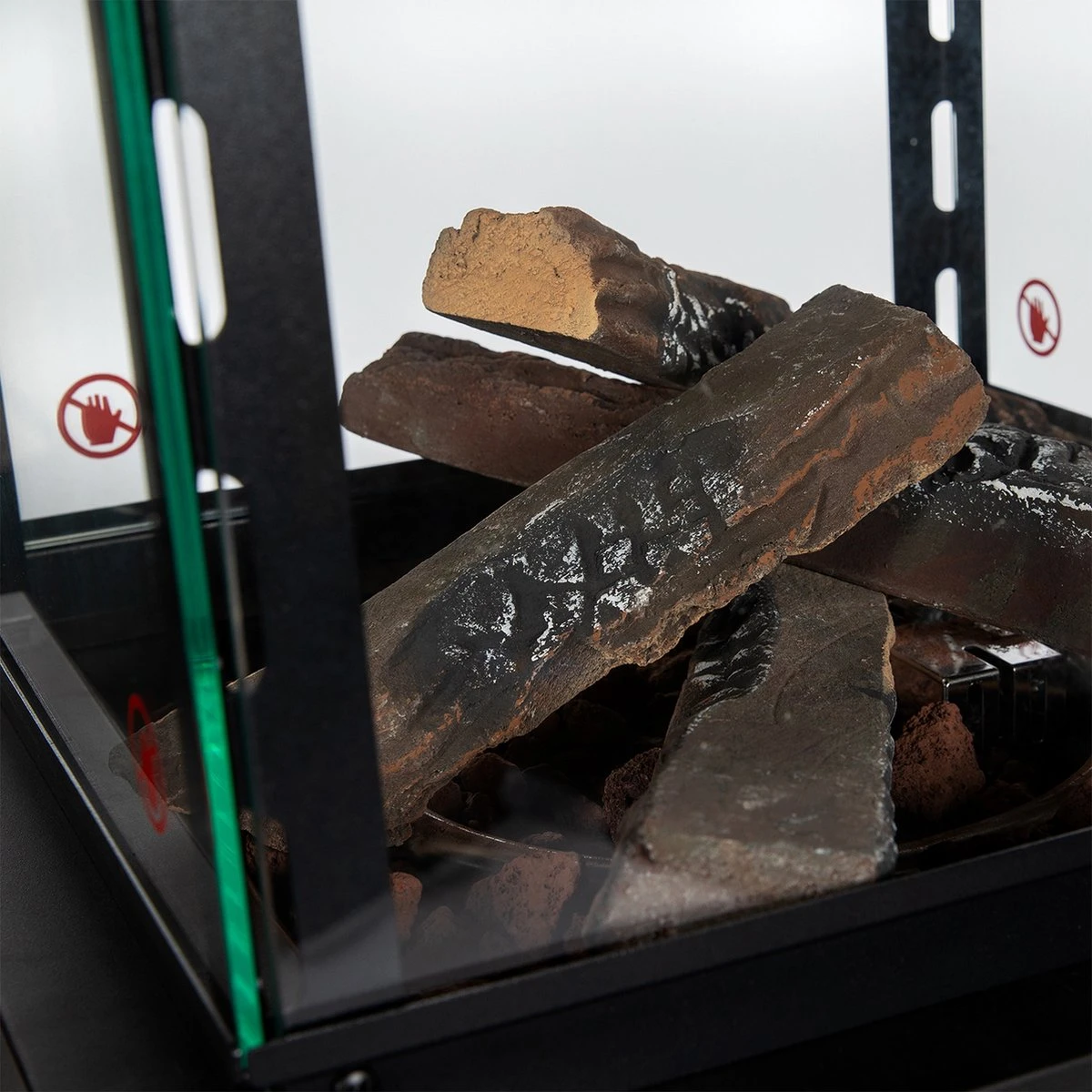 Terrasheater - Patio - H 139 X 47 X 47 CM - 8000 W - Propaan - Incl. Lavablokken - Promoline - Afbeelding 3