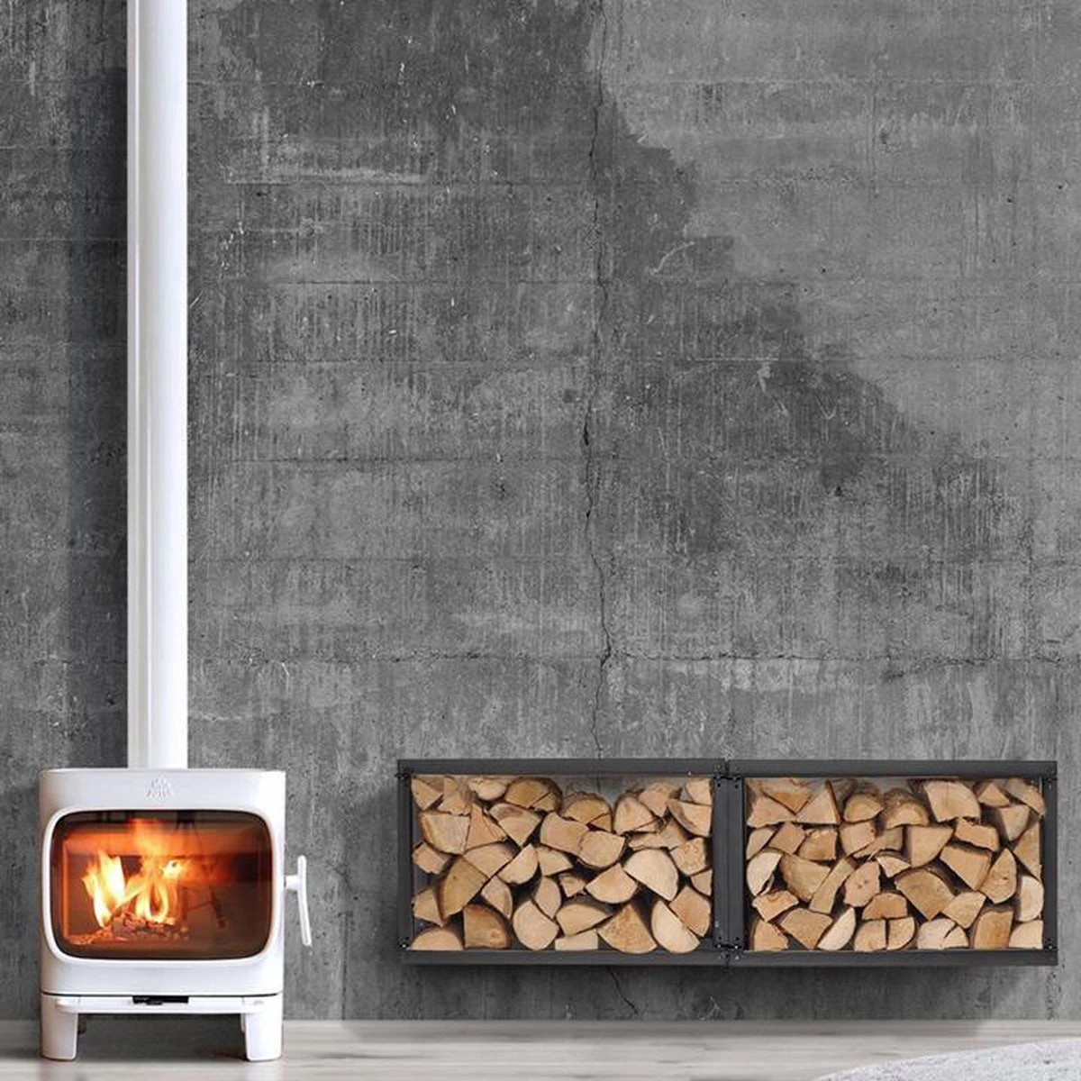 Houtopslag Woodstack Modulair Systeem Voor Haardhout - Afbeelding 6