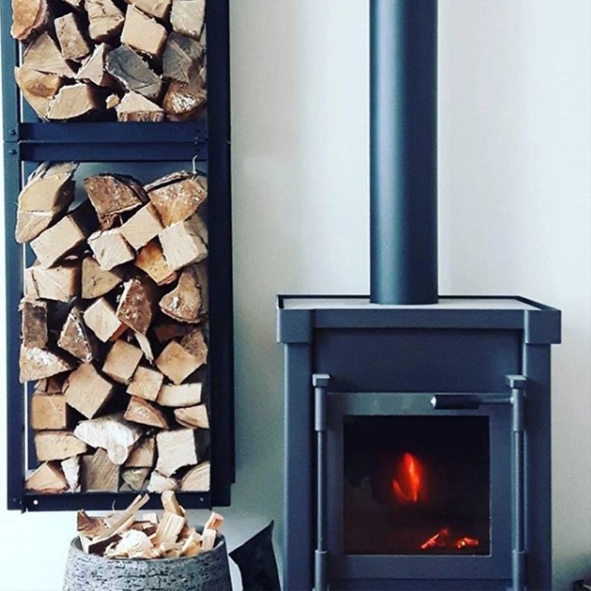 Houtopslag Woodstack Modulair Systeem Voor Haardhout - Afbeelding 8