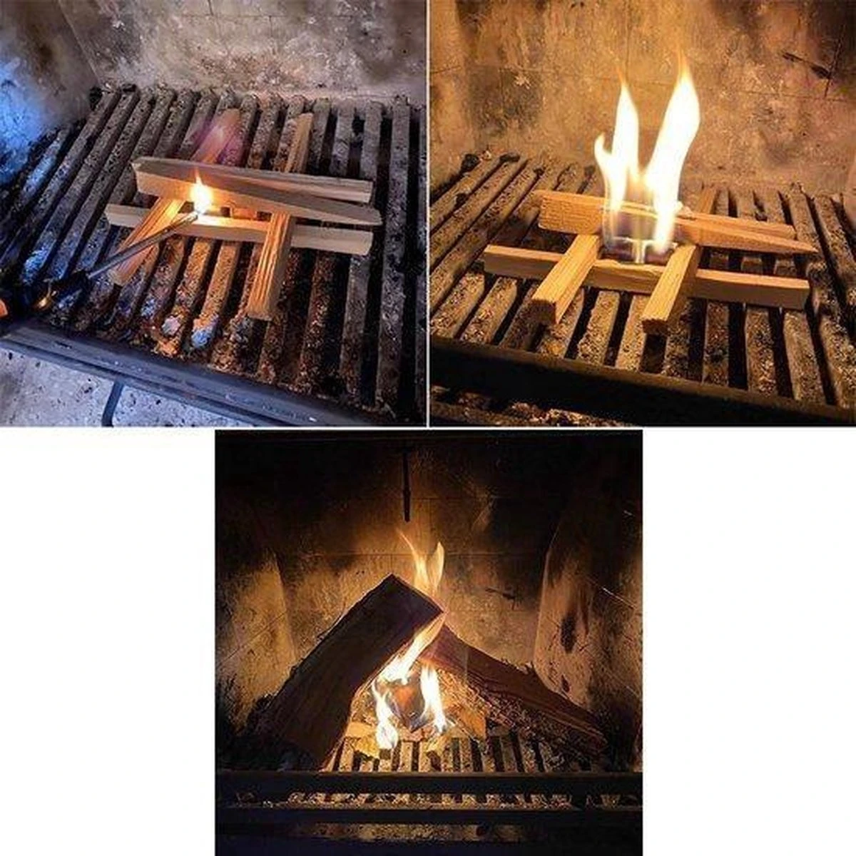 Aanmaakhout In Netzak | 10 Kilogram | Aanmaakhoutjes Voor Aanmaak Open Haard Hout In Kachel - Afbeelding 6