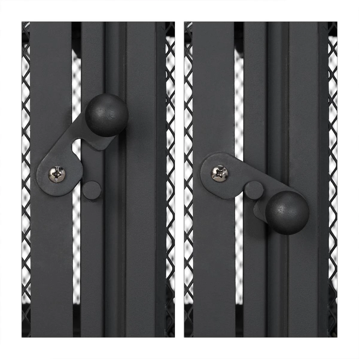 Relaxdays Tuinhaard Met Bbq Rooster - Buitenkachel - Terrashaard - Vonkenvanger - XL - Afbeelding 6