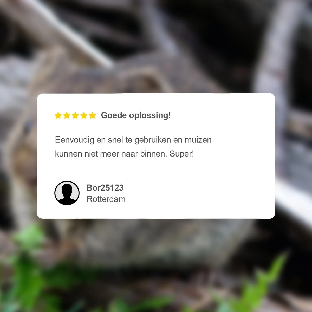 VerminBuster Muizen Staalwol 200 Gram - Muizengaas - Muizenverjager - Afbeelding 5