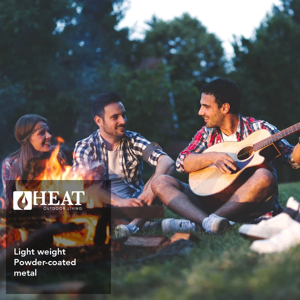 HEAT Outdoor Living - Trommelpot Incl. Grillrooster - Vuurkorf - Staal - Terrashaard - Vuurkorf Voor Buiten - Vuurton - Vuurhaard - Afbeelding 4