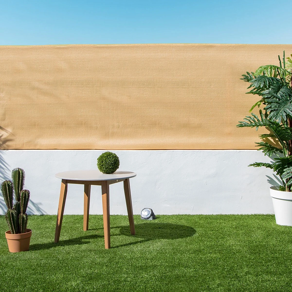 Schaduwdoek Zichtdoek Zichtbreeknet Bamboe 10 Meter - Afbeelding 2