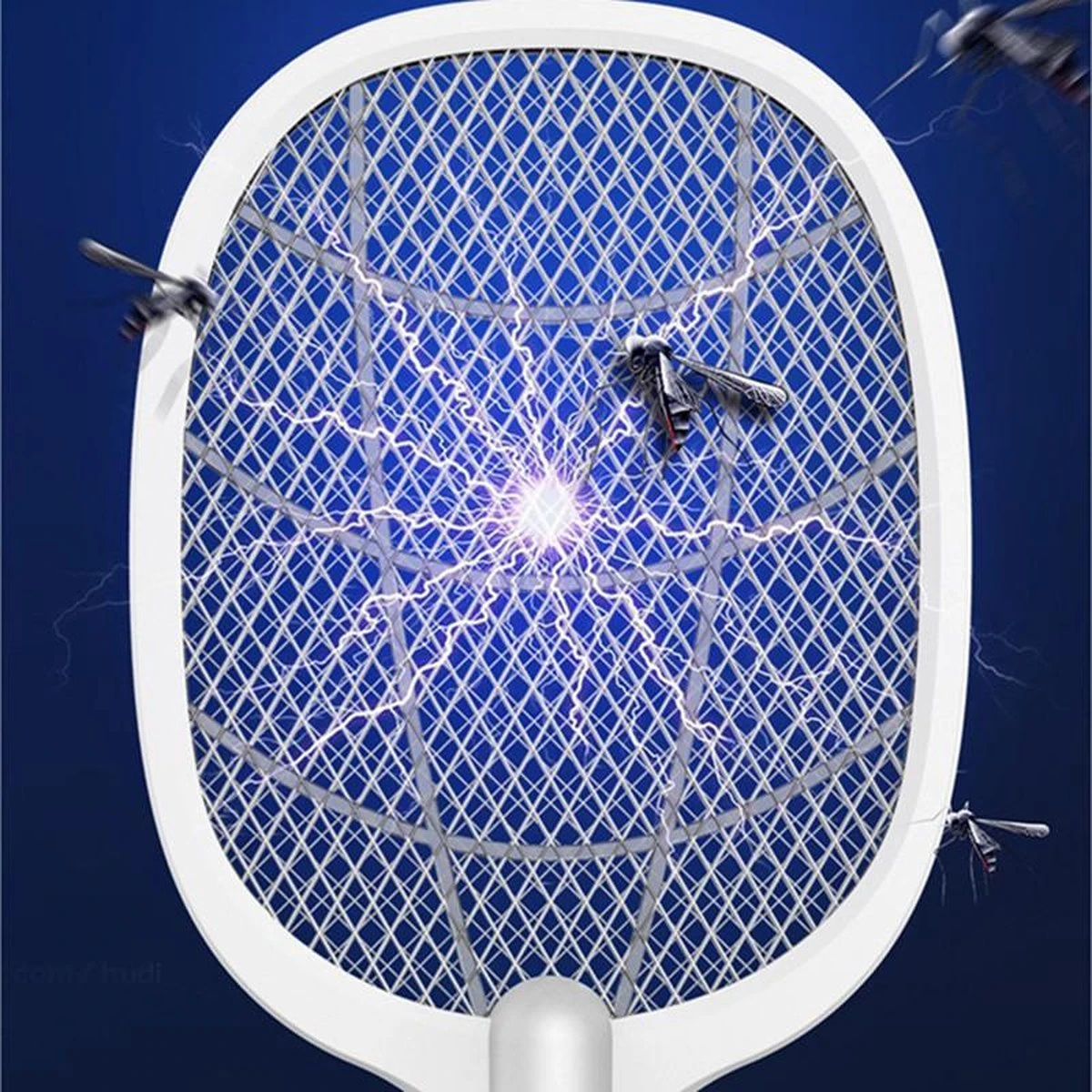 Elektrisch Oplaadbare Vliegen / Muggenmepper - UV-lamp - USB Oplaadbaar-2 In 1 - Afbeelding 6