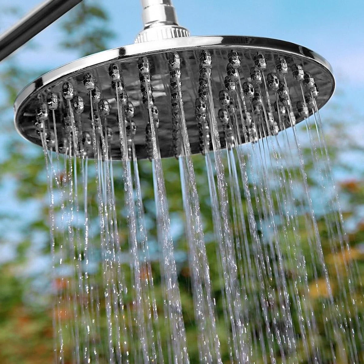 Merkloos Monzana Buitendouche/ Tuindouche - Warm Water Uit Zonne-energie 215cm - Afbeelding 8