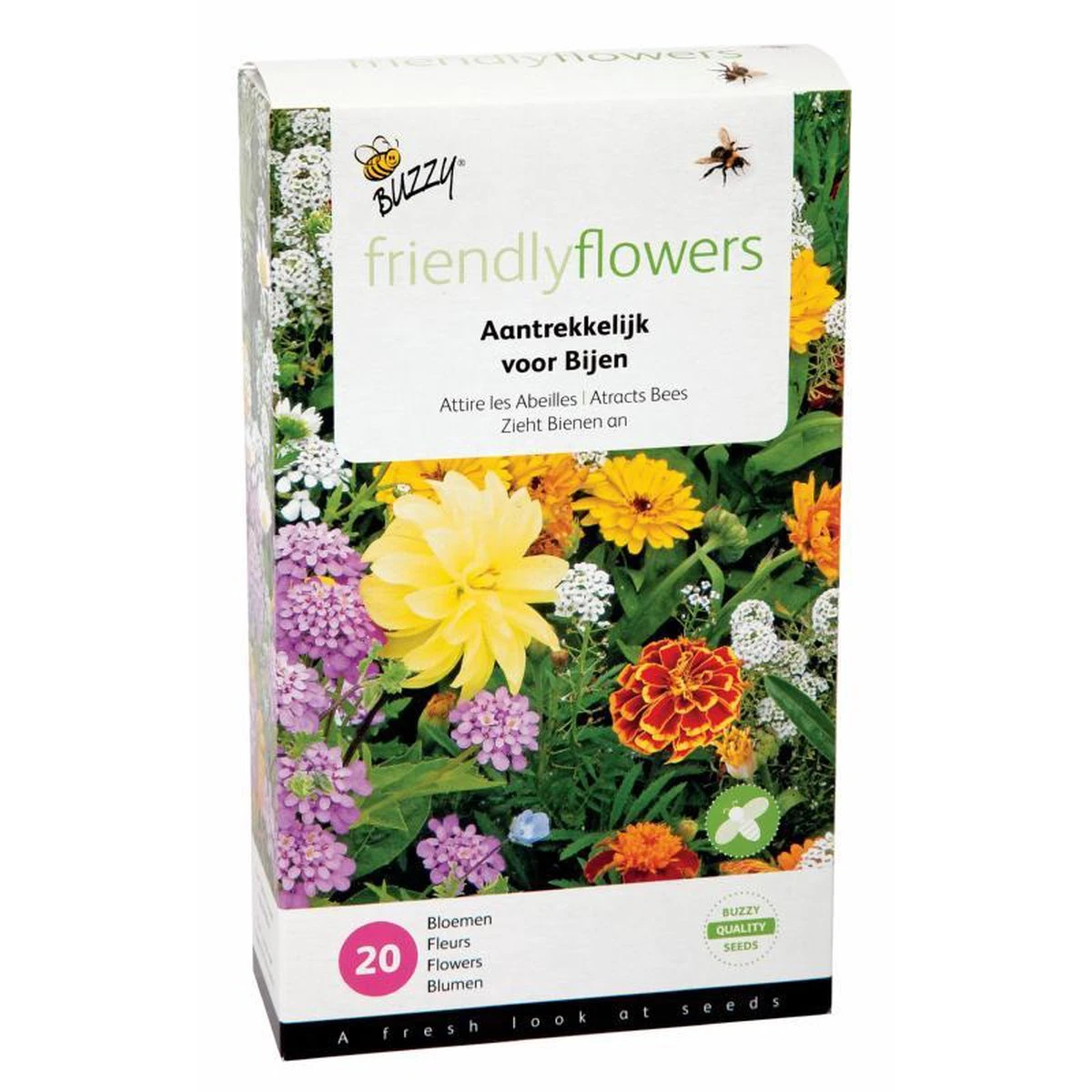 Buzzy Friendly Flowers Bloemenmengsel Vlinders 15m² - Afbeelding 4